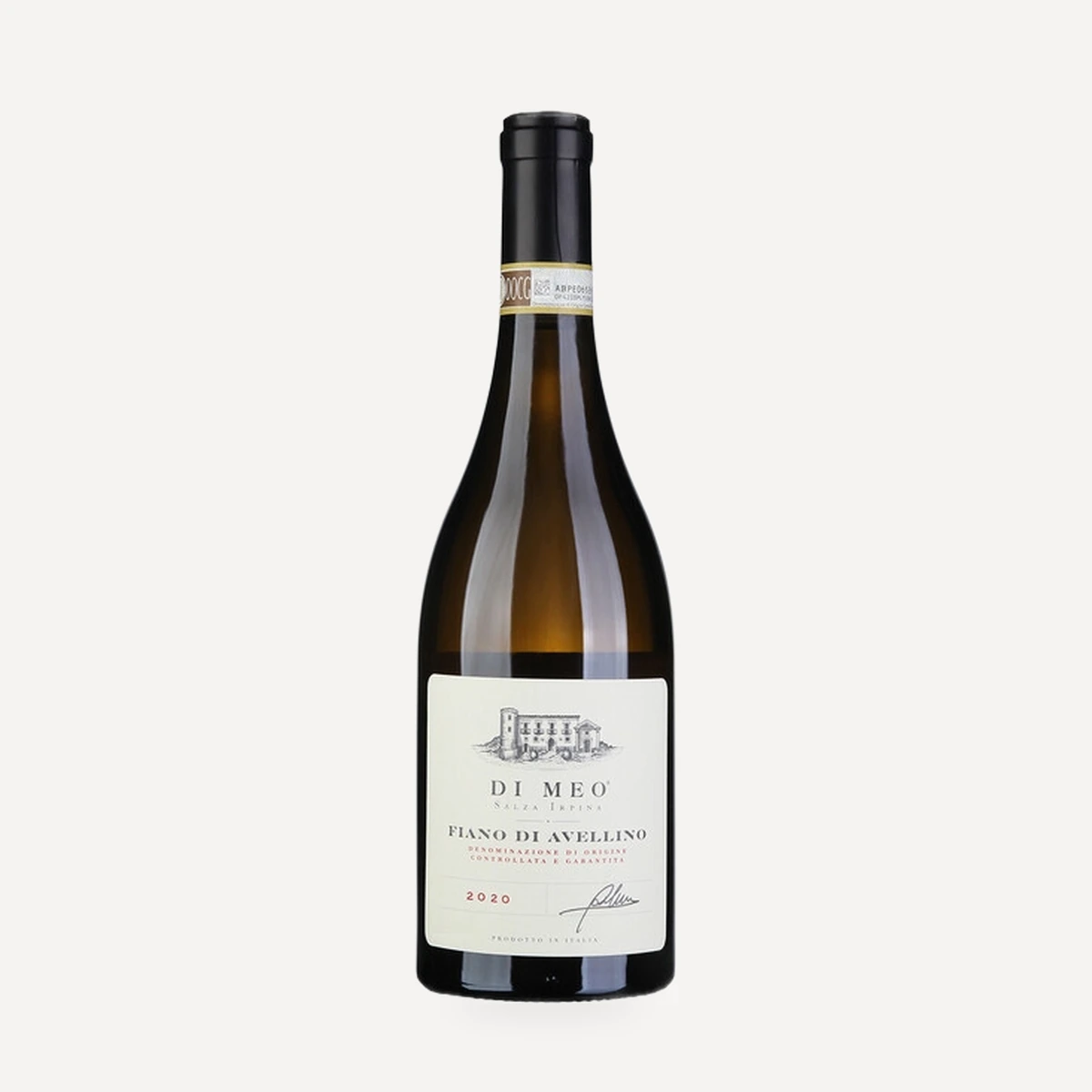 Fiano di Avellino DOCG wine — Di Meo winery — Dionysus