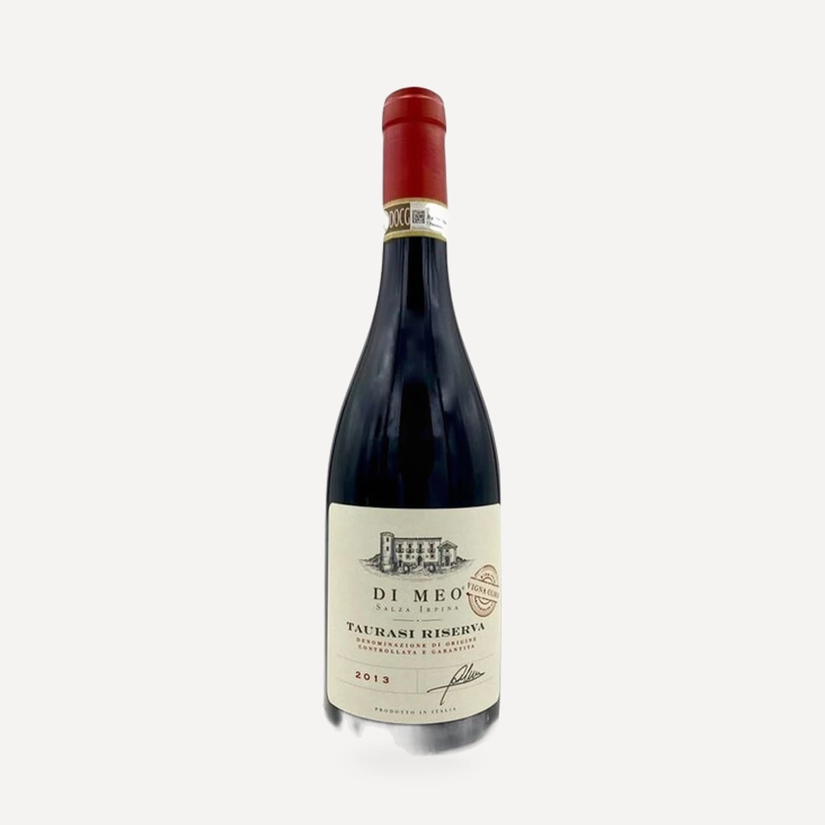 Taurasi Riserva DOCG wine — Di Meo winery — Dionysus