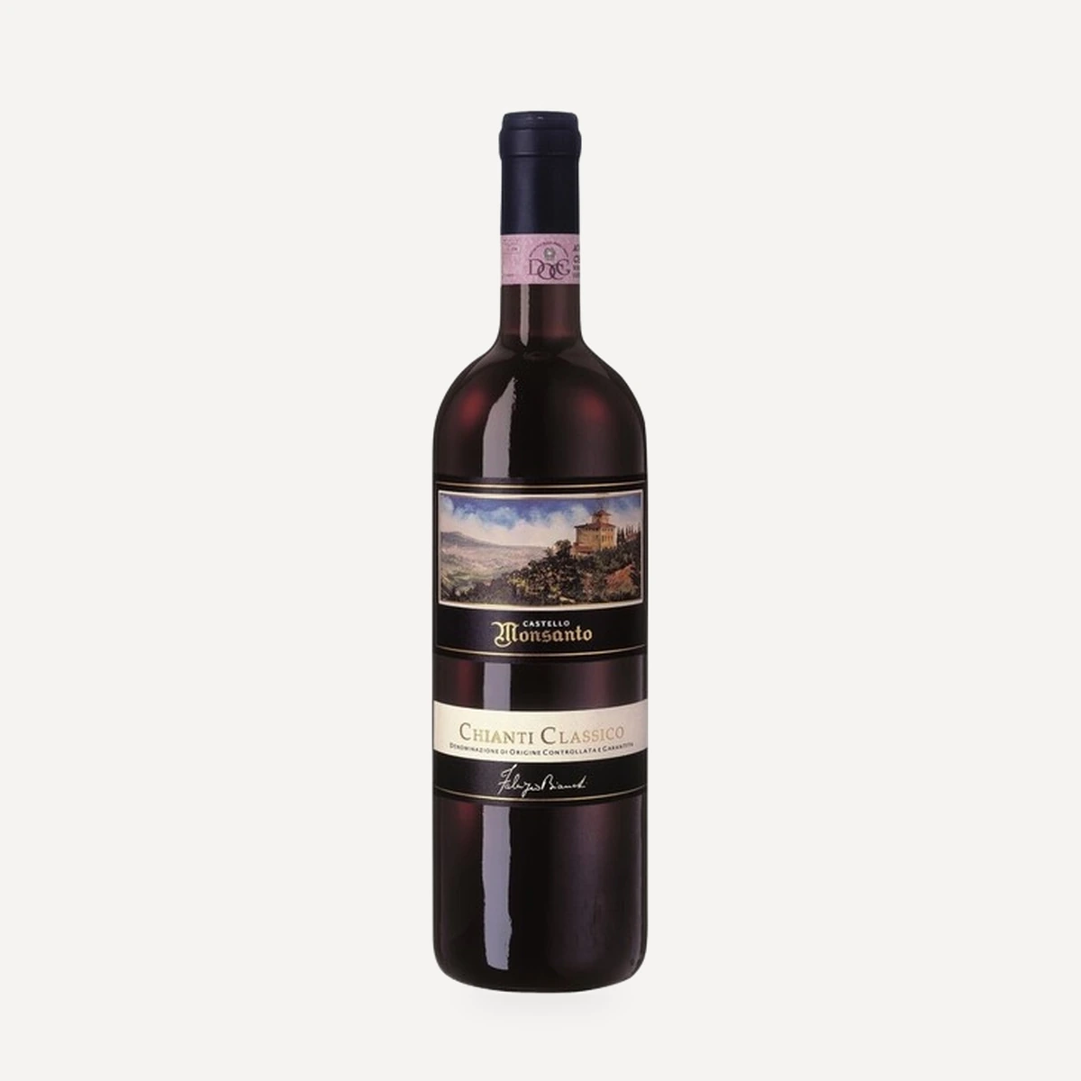 Chianti Classico DOCG wine — di Monsanto winery — Dionysus