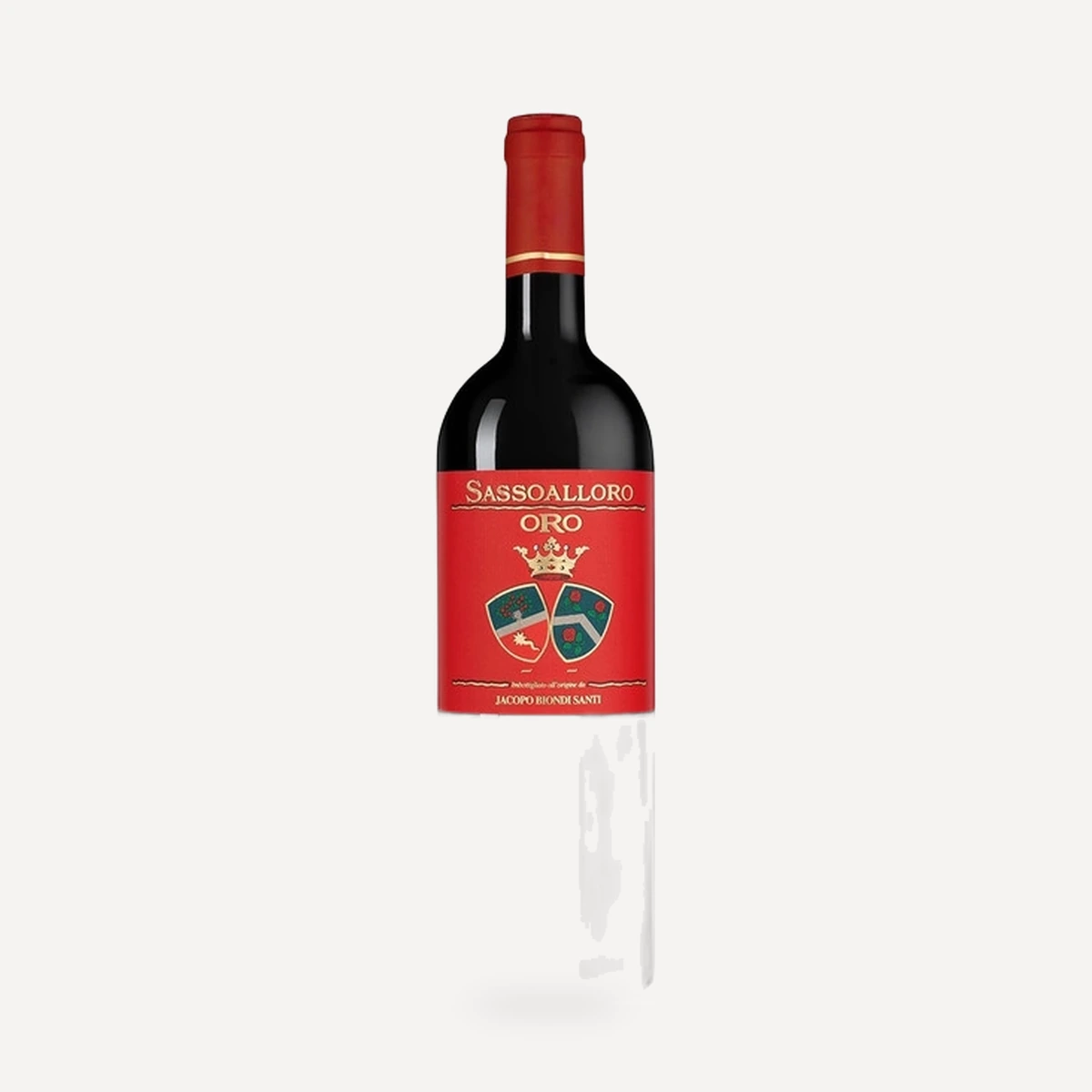 Sassoalloro Oro Toscana IGT wine — di Montepo (Jacopo Biondi Santi) winery — Dionysus
