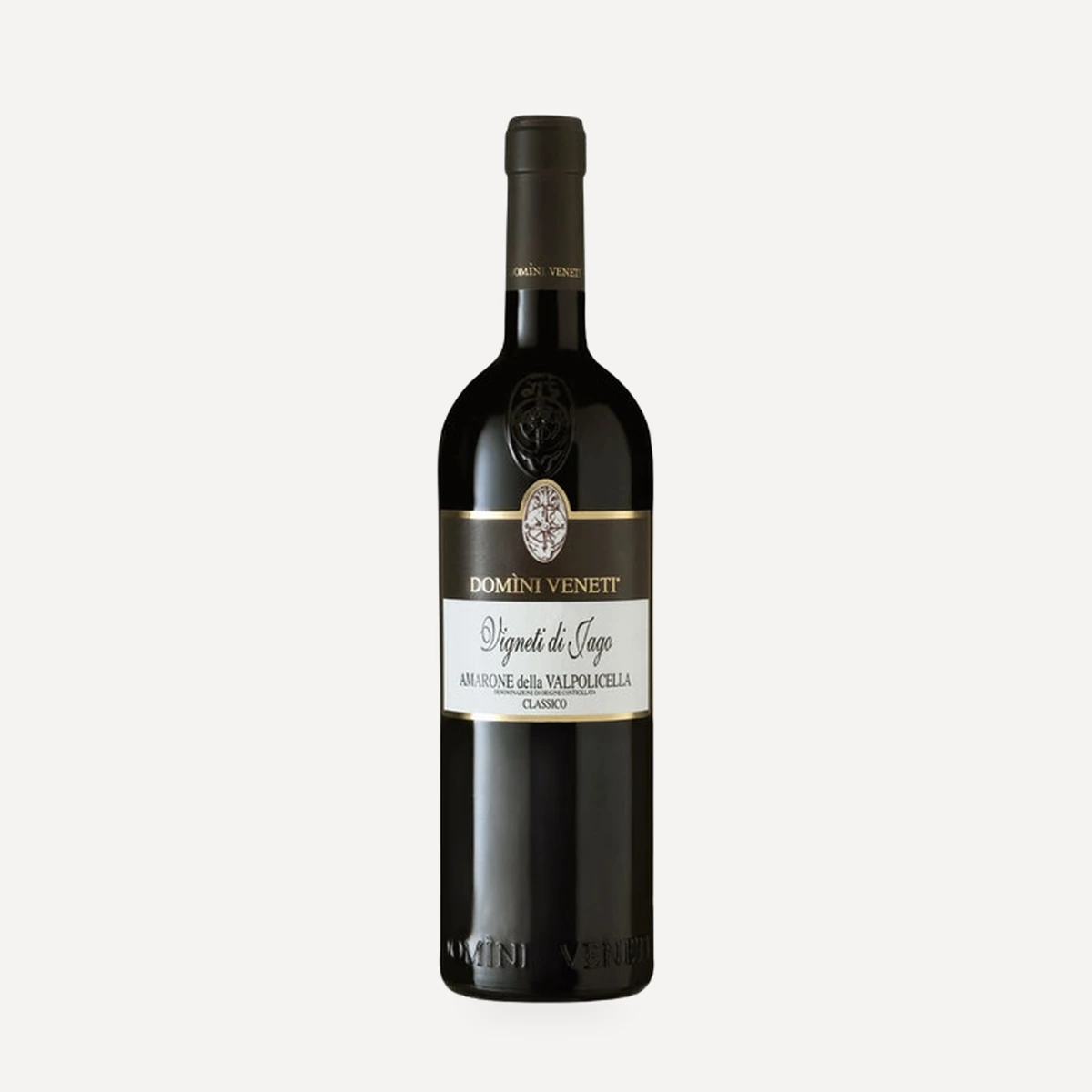 Amarone della Valpolicella Classico Vigneti di Jago red dry DOC wine — di Negrar winery — Dionysus