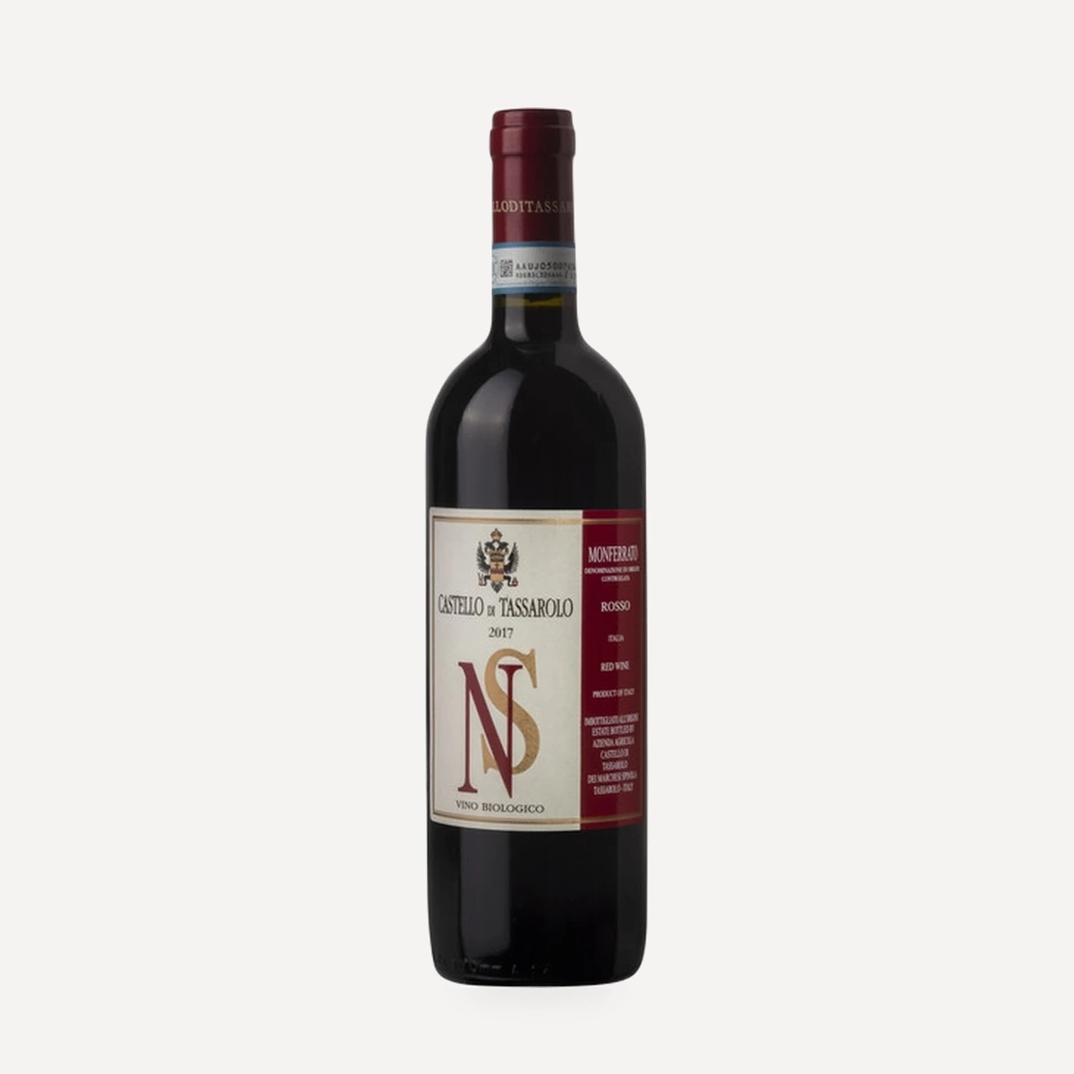 Monferrato Rosso No Sulphites DOC wine — di Tassarolo winery — Dionysus