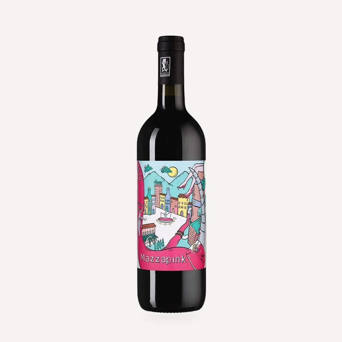 Mazzapink wine — di Valgiano winery — Dionysus