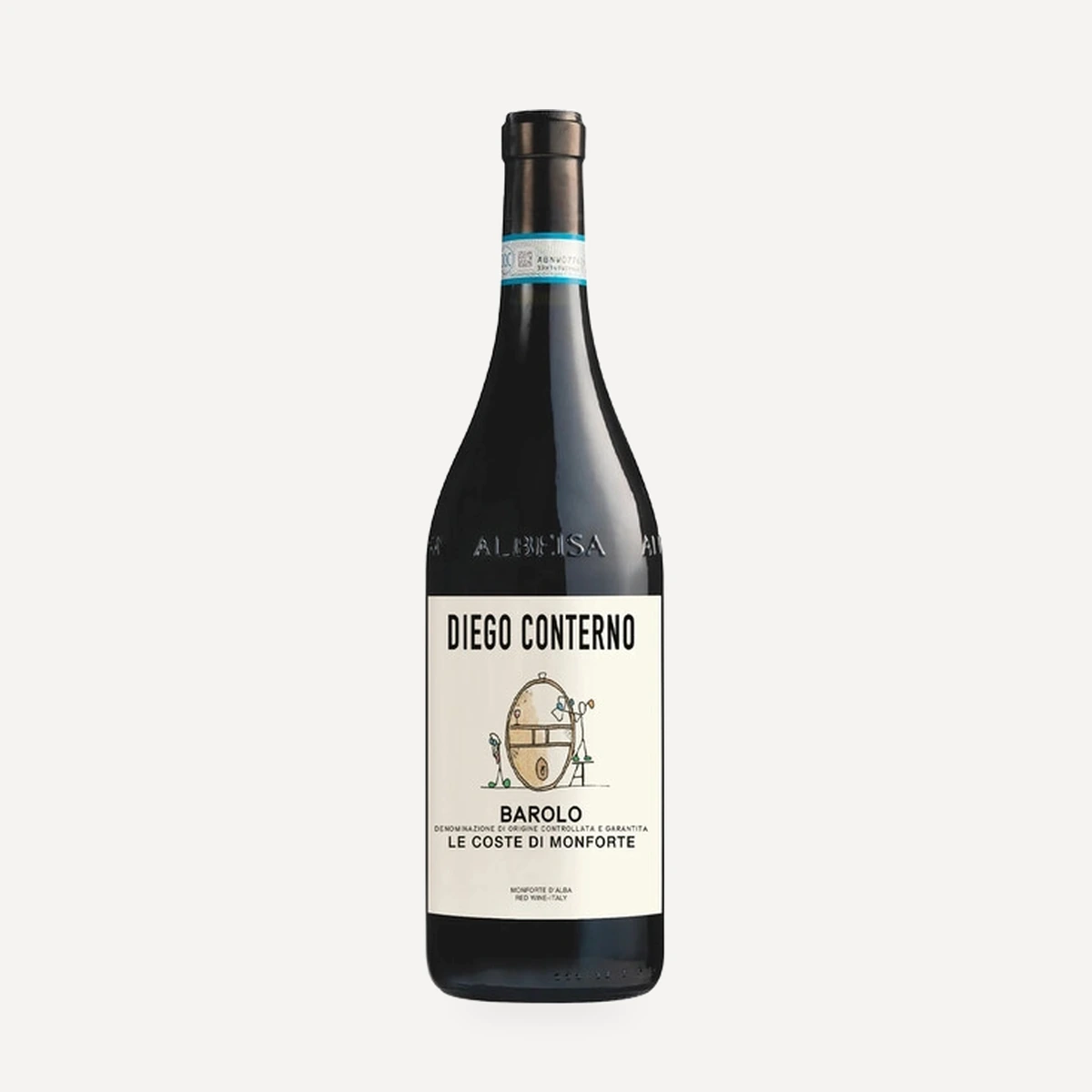 Barolo Le Coste di Monforte DOCG wine — Diego Conterno winery — Dionysus