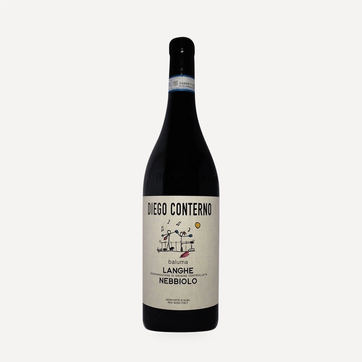 Langhe Nebbiolo DOC wine — Diego Conterno winery — Dionysus