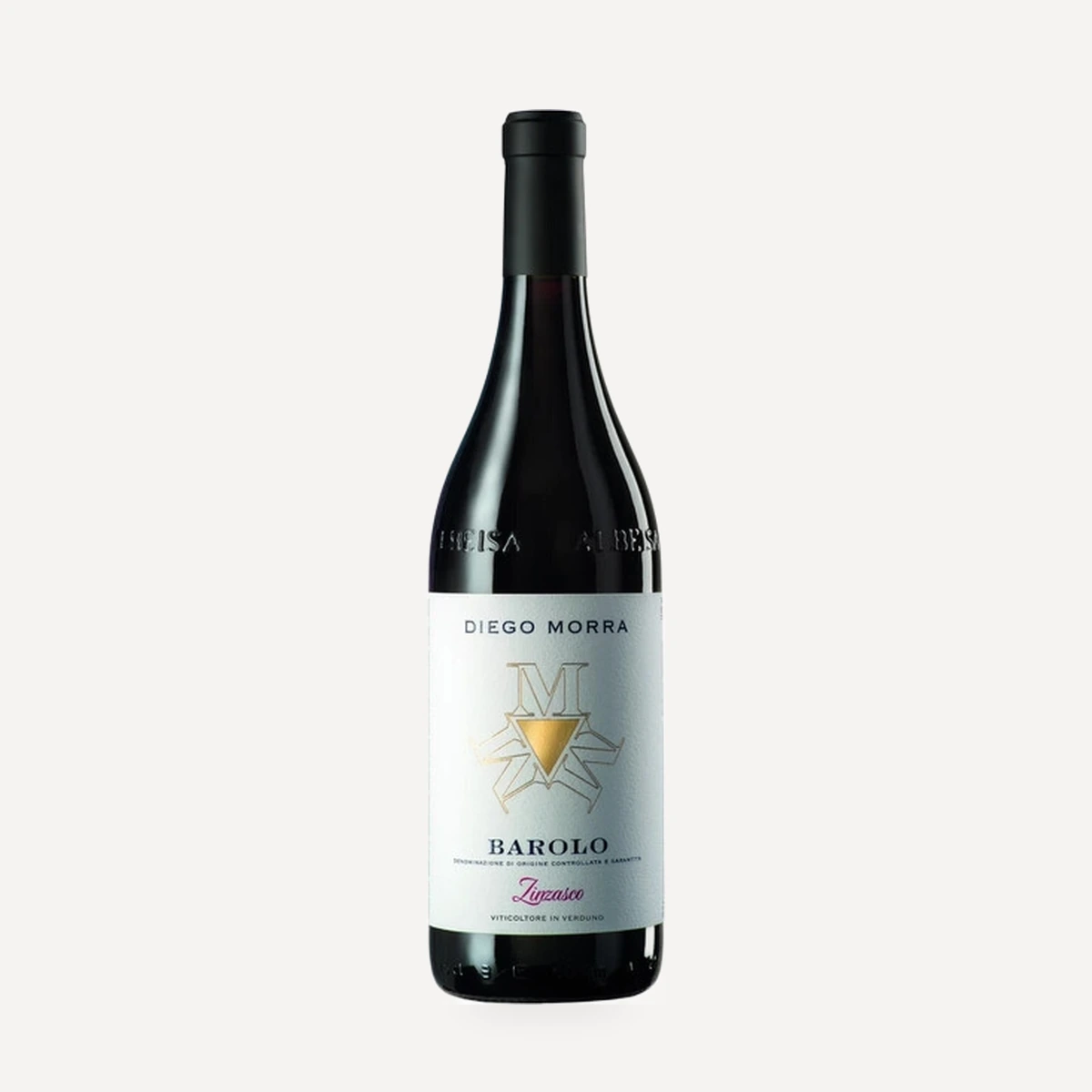 Barolo Zinzasco DOCG wine — Diego Morra winery — Dionysus