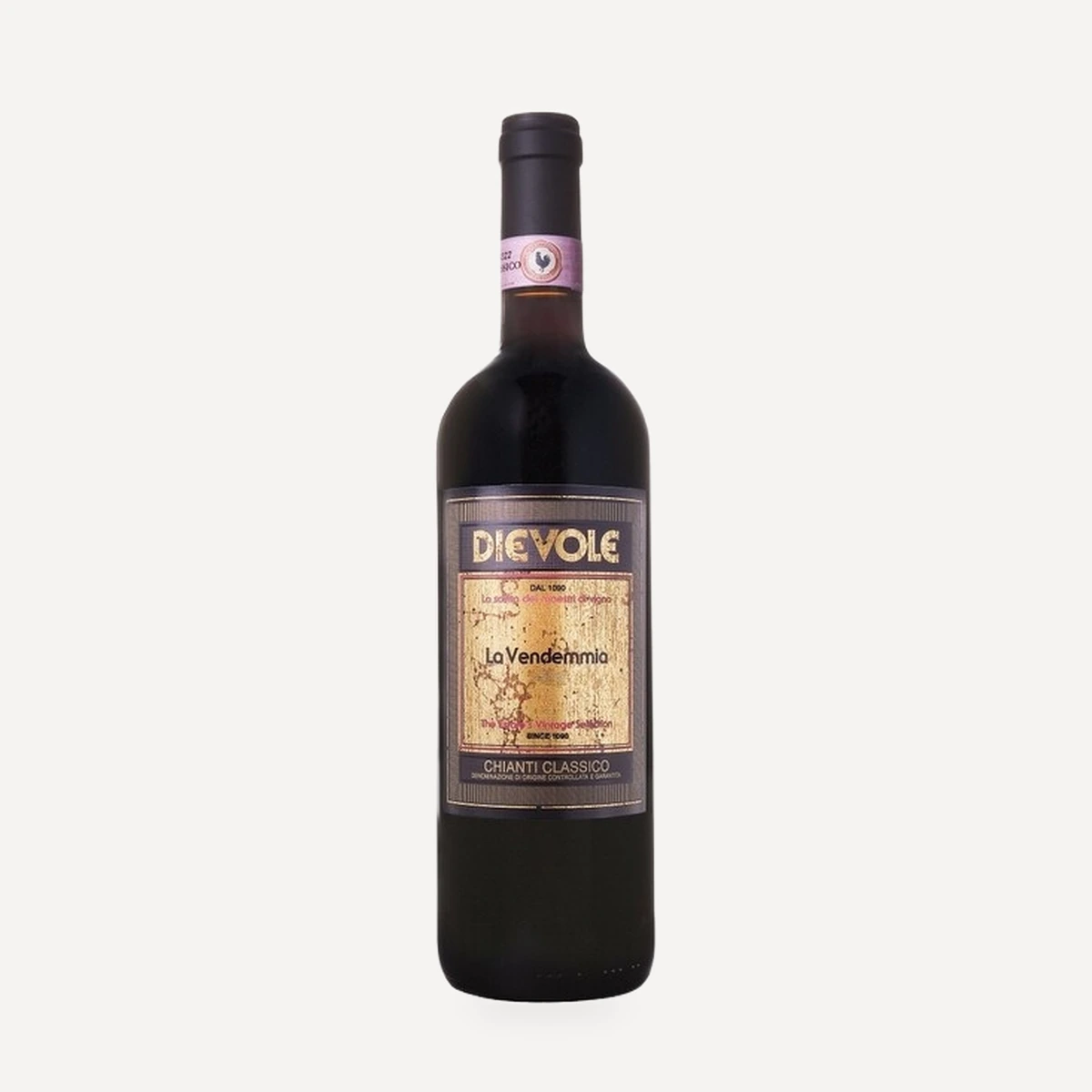 La Vendemmia Chianti Classico DOCG wine — Dievole winery — Dionysus