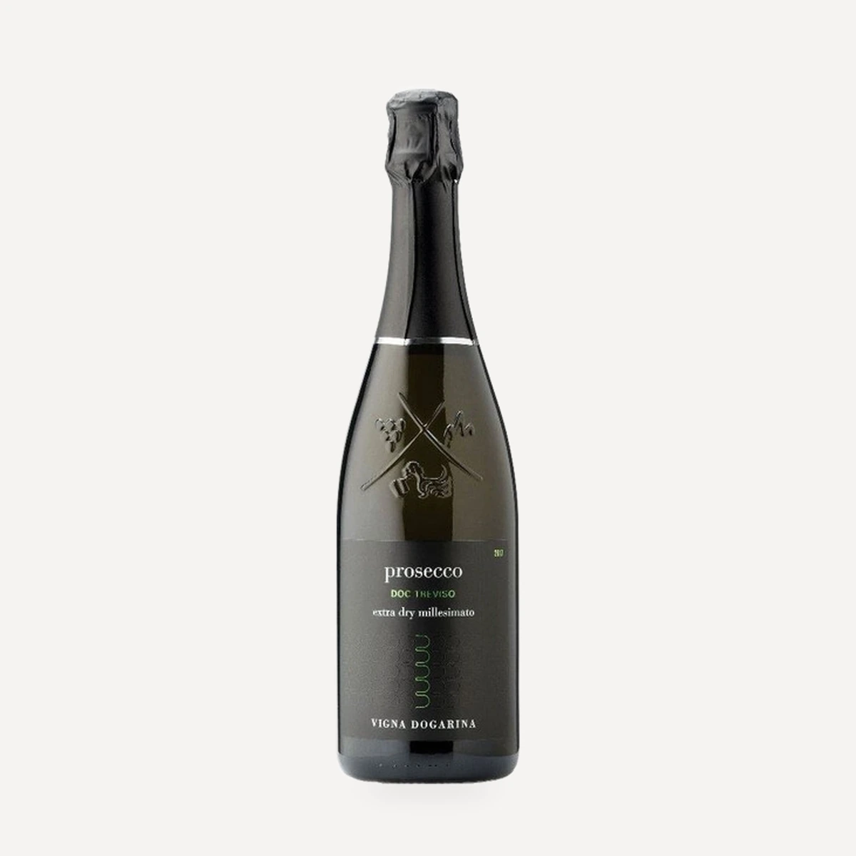 Prosecco Extra Dry Millesimato DOC wine — Dogarina winery — Dionysus