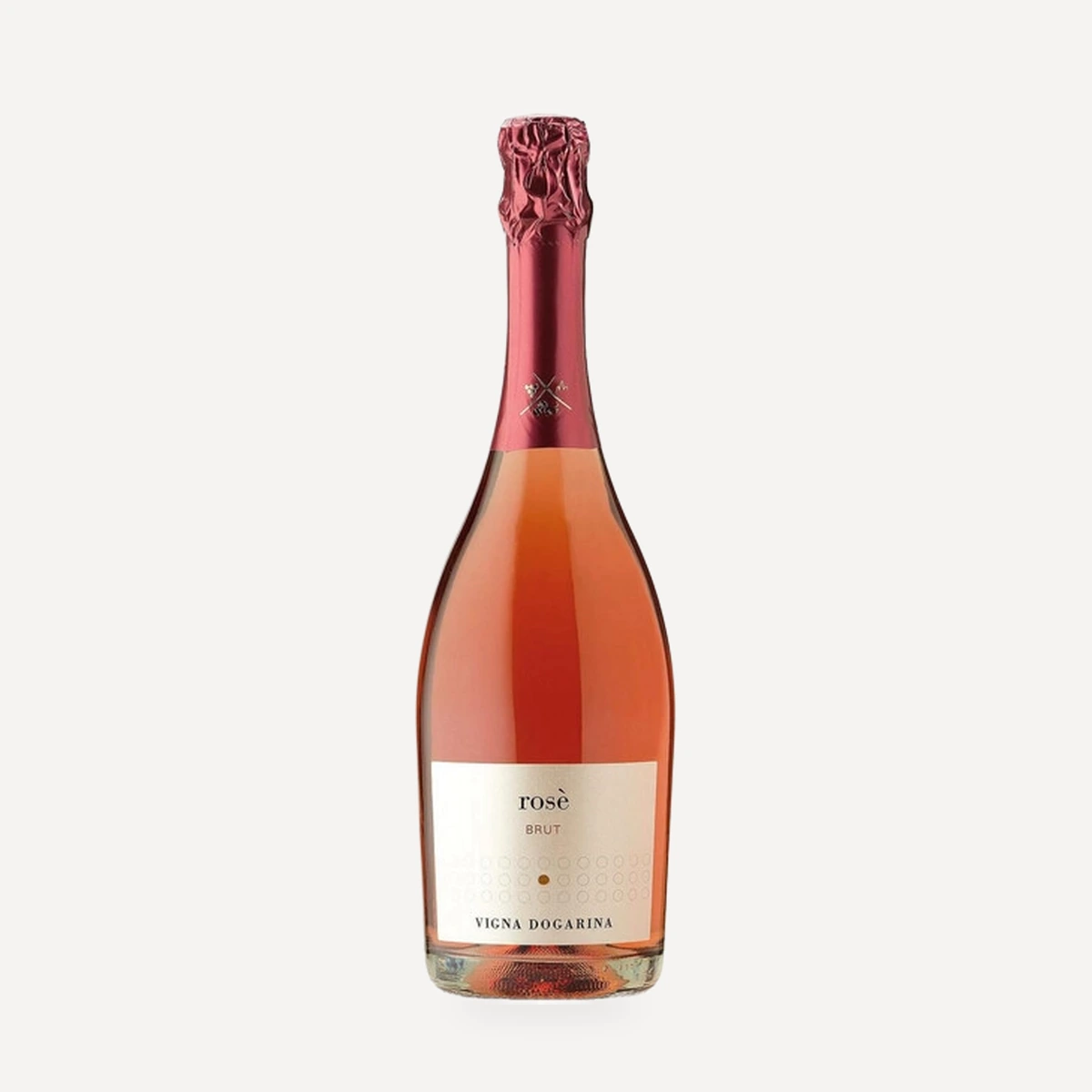 Spumante Brut Rose wine — Dogarina winery — Dionysus
