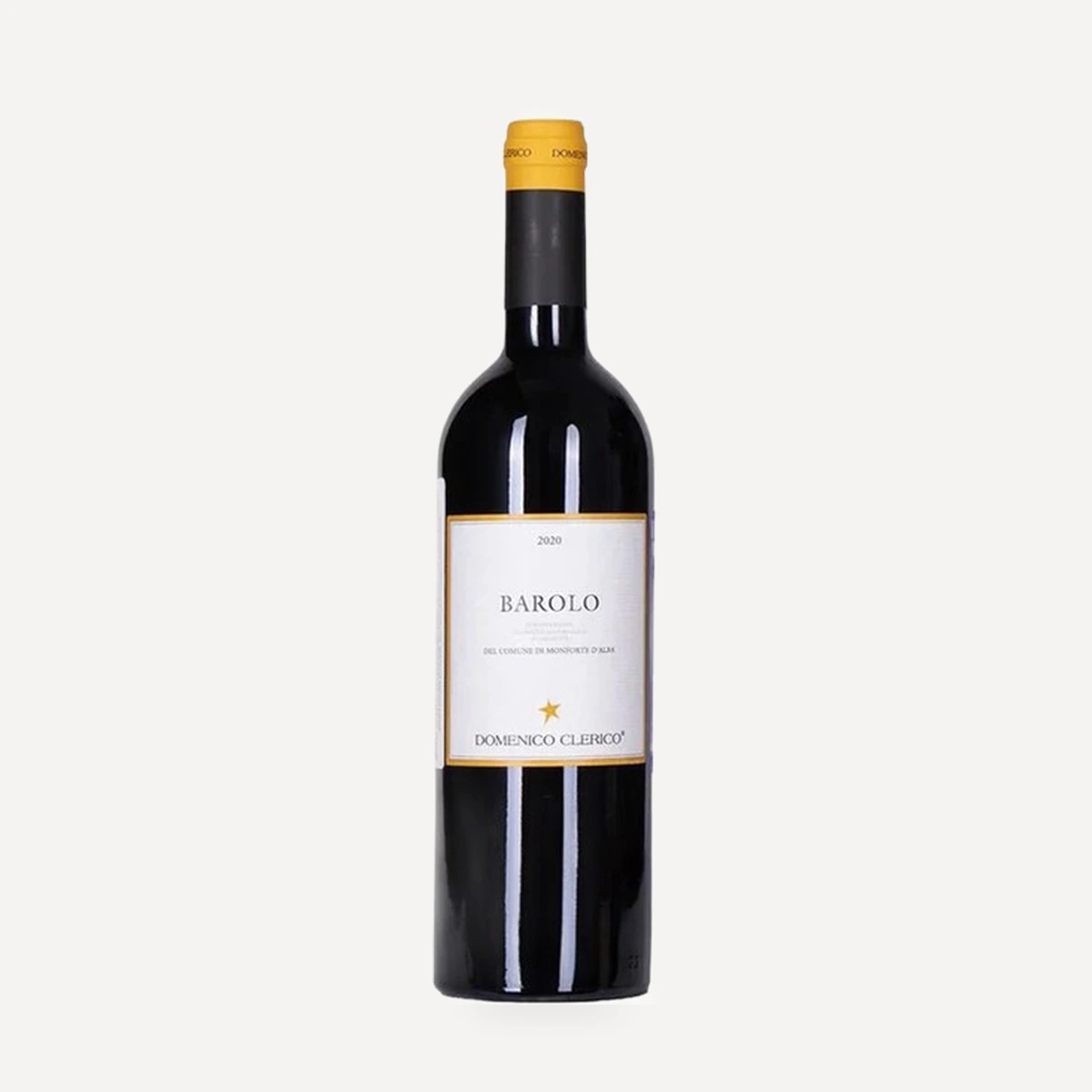 Barolo DOCG wine — Domenico Clerico winery — Dionysus