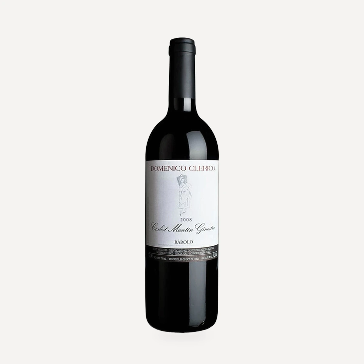 Ciabot Mentin Ginestra Barolo DOC wine — Domenico Clerico winery — Dionysus