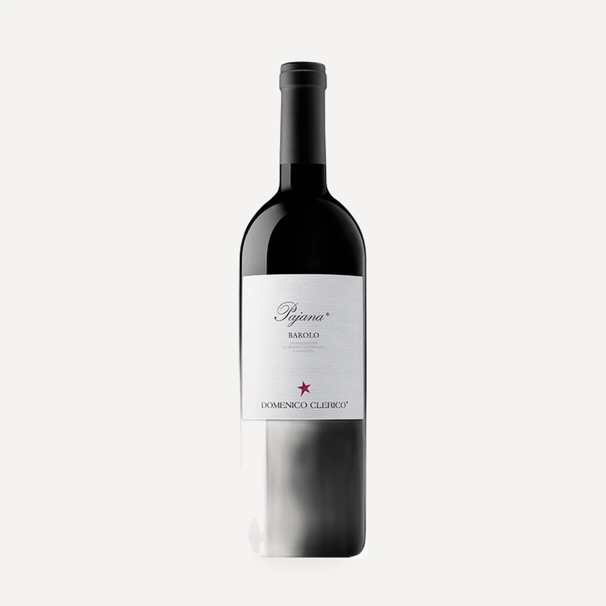 Pajana Barolo DOCG wine — Domenico Clerico winery — Dionysus