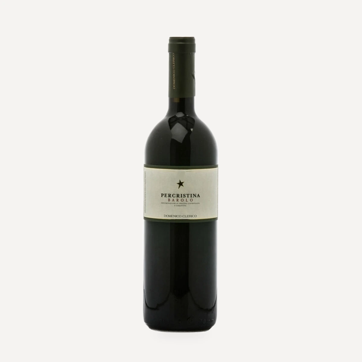 Percristina Barolo DOCG wine — Domenico Clerico winery — Dionysus