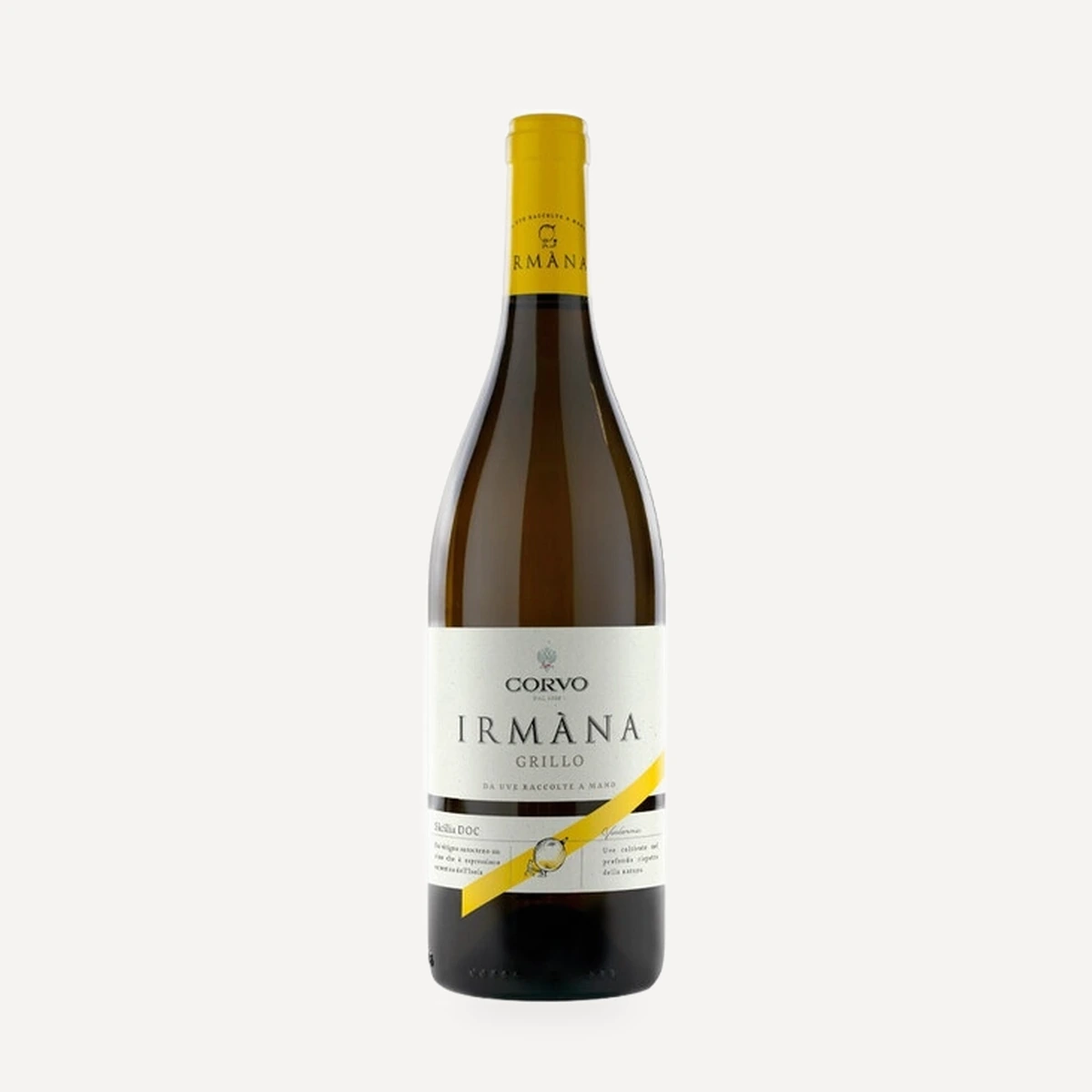 Grillo wine — Duca di Salaparuta winery — Dionysus