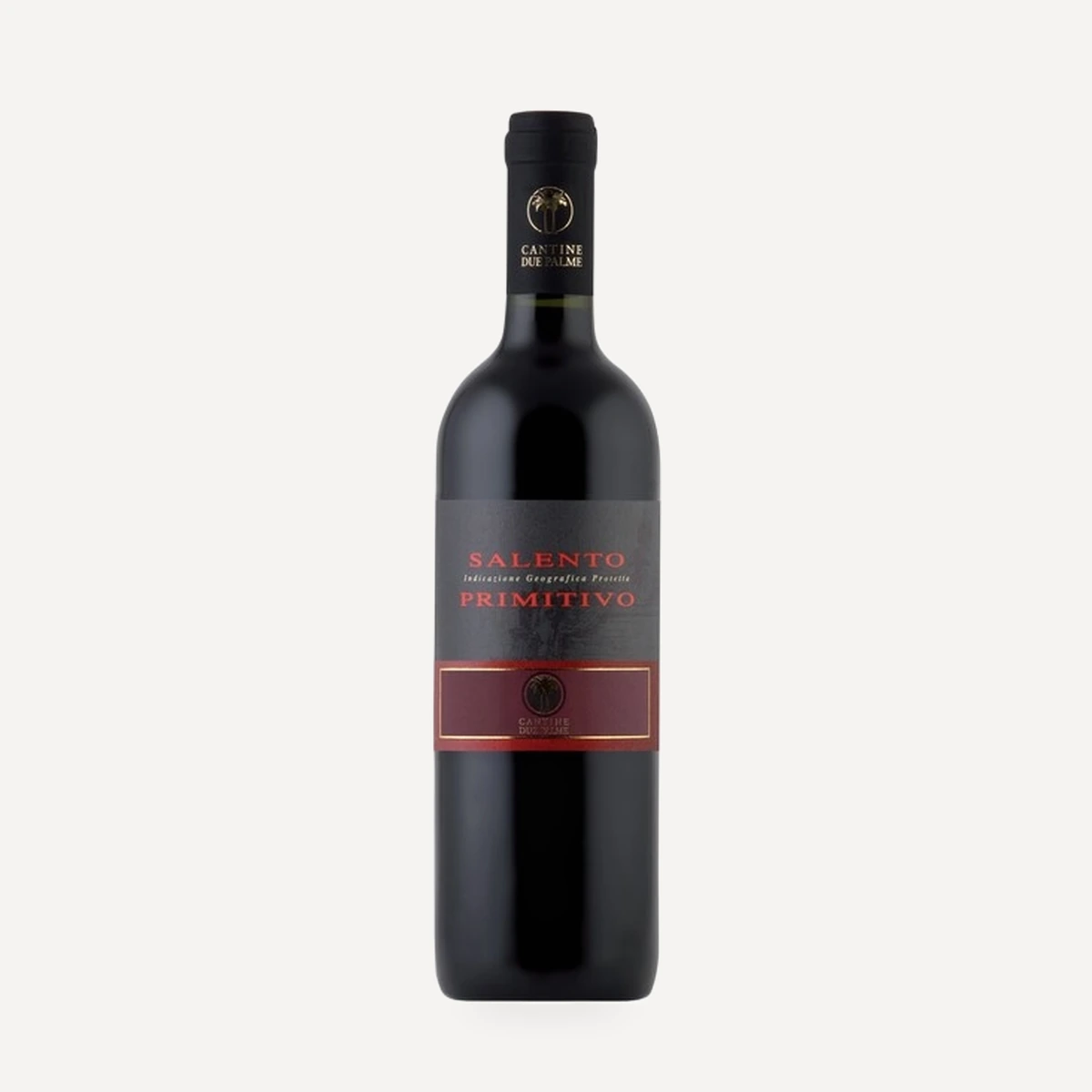Primitivo Salento IGT wine — Due Palme winery — Dionysus