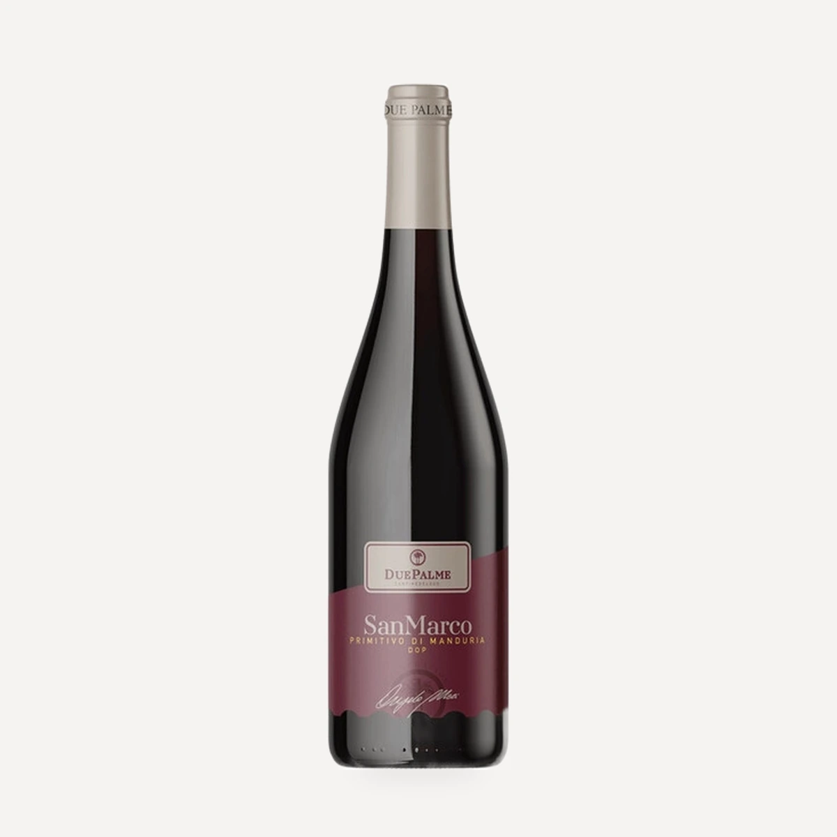 San Marco Primitivo di Manduria DOP wine — Due Palme winery — Dionysus