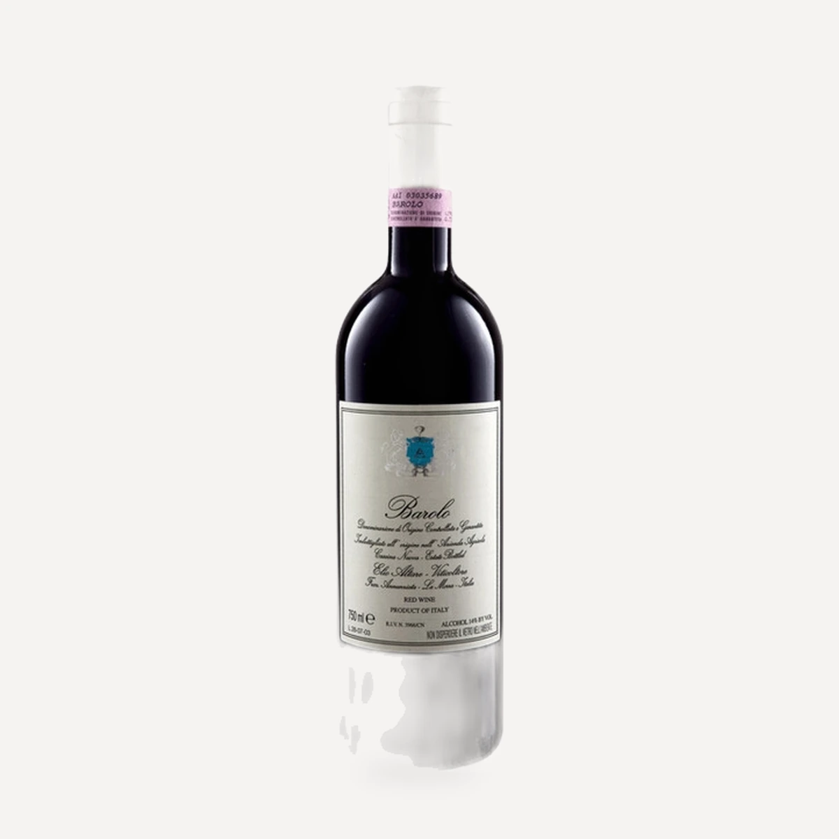 Barolo DOCG wine — Elio Altare winery — Dionysus