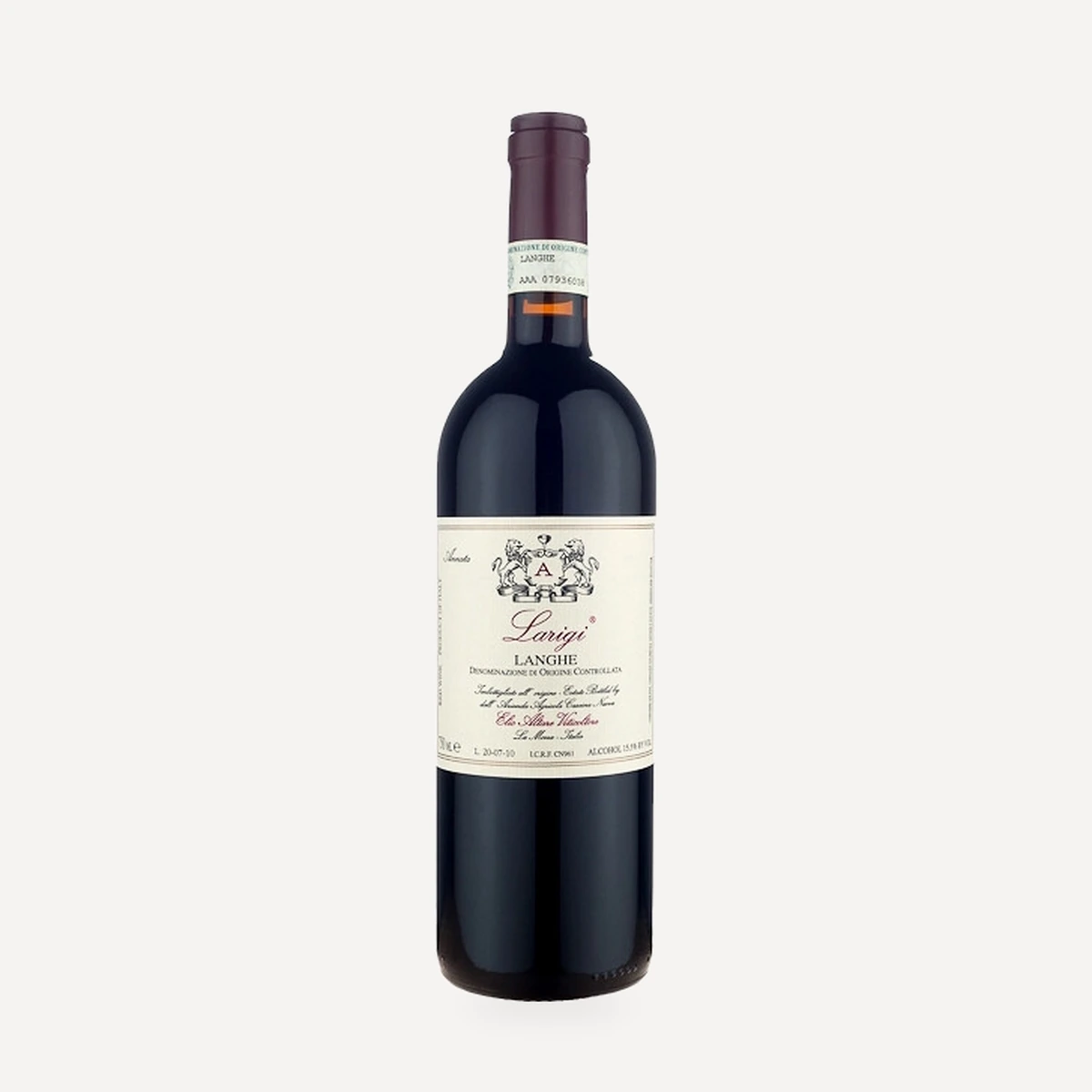 Langhe Rosso Larigi DOC wine — Elio Altare winery — Dionysus