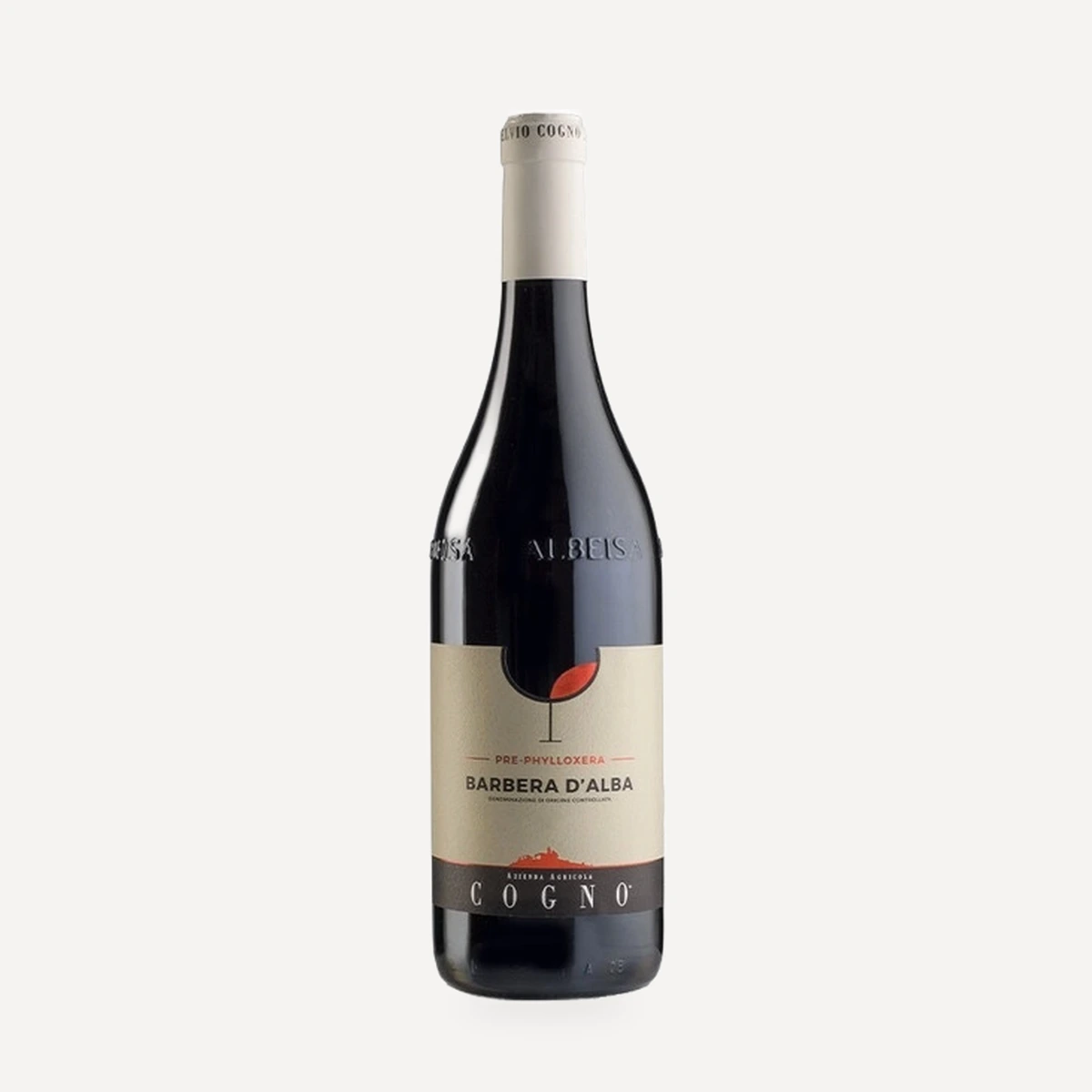 Barbera d’Alba Pre-Phylloxera DOC wine — Elvio Cogno winery — Dionysus