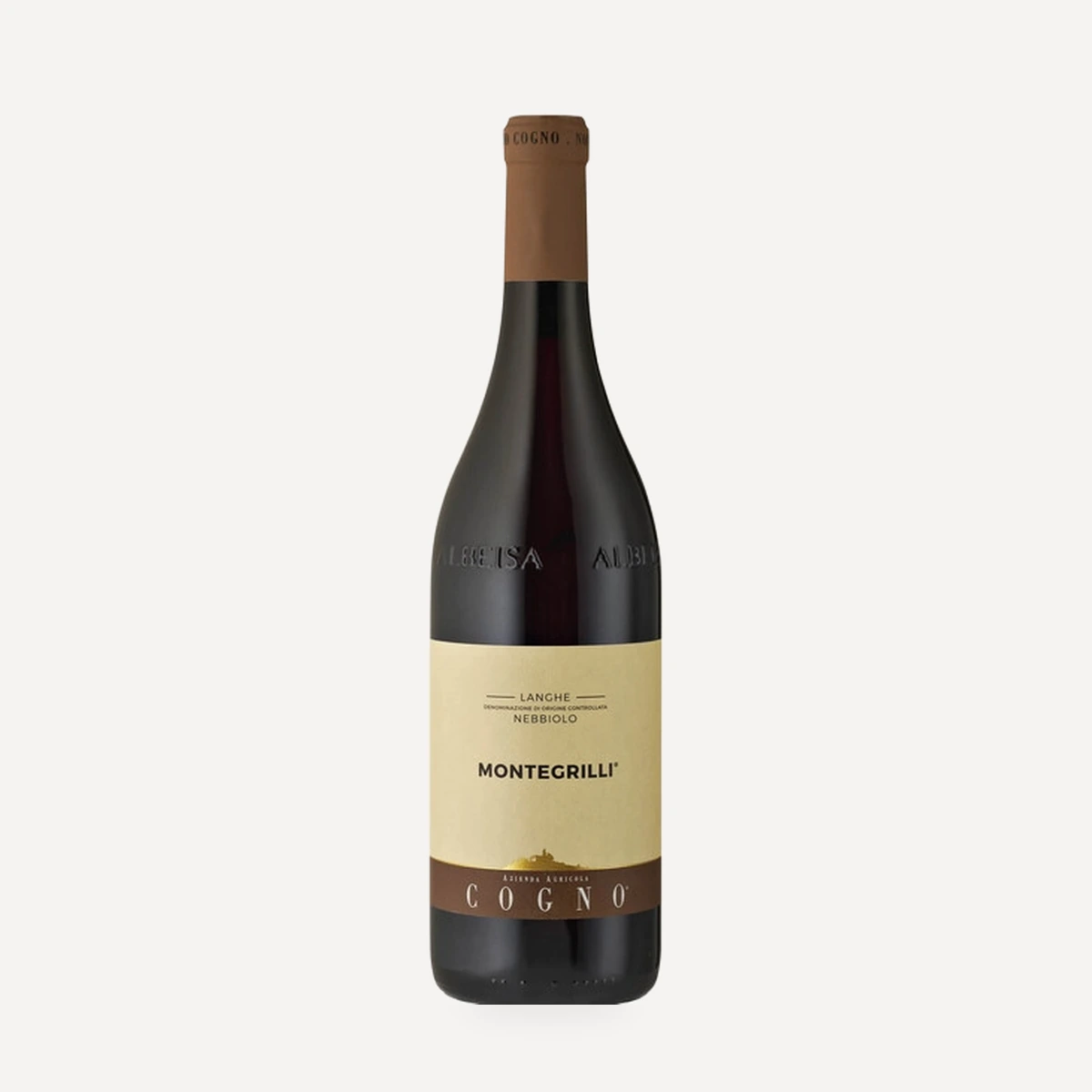 Langhe Nebbiolo Montegrilli DOC wine — Elvio Cogno winery — Dionysus