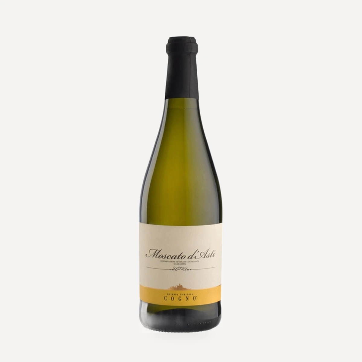 Moscato d’Asti DOCG wine — Elvio Cogno winery — Dionysus