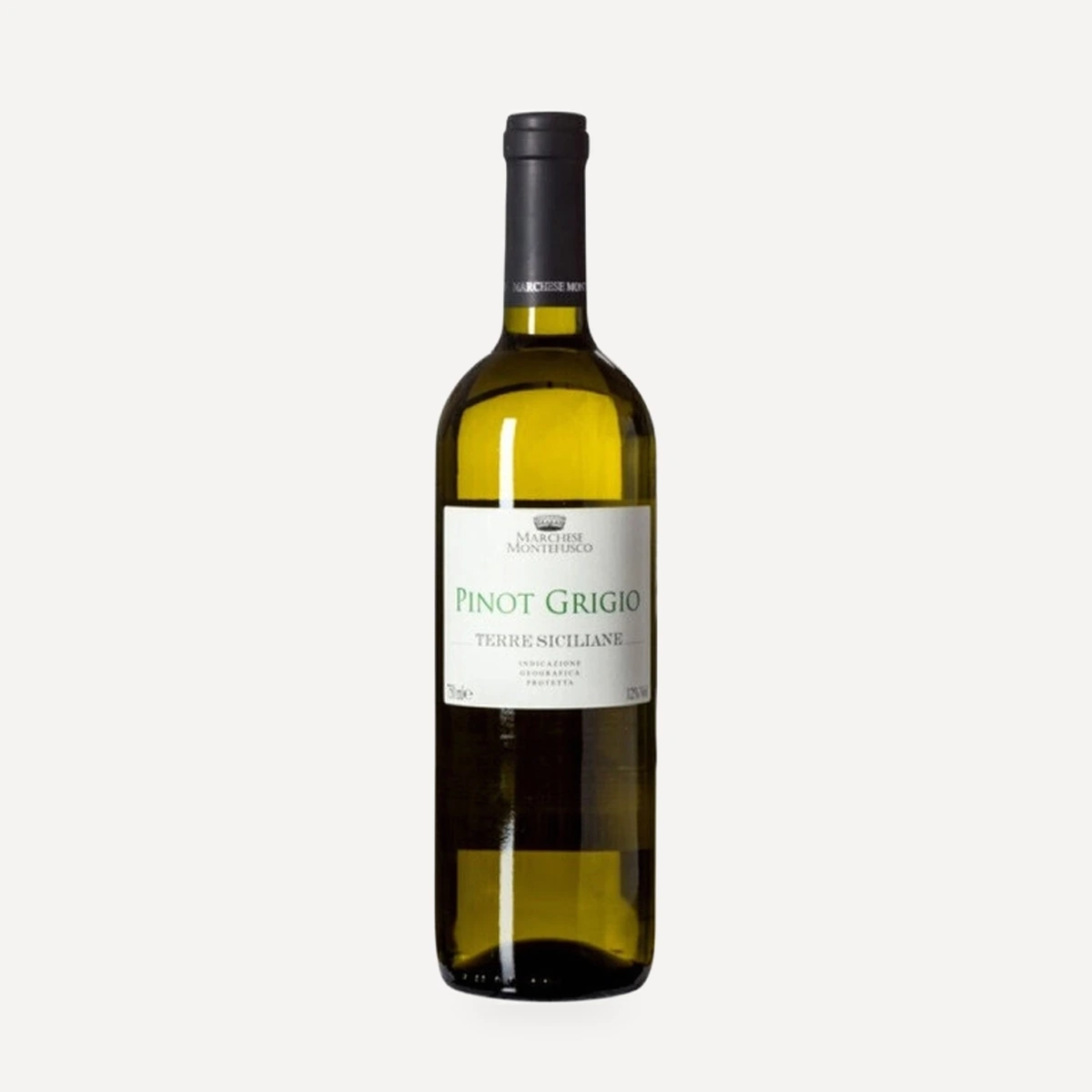 Marchese Montefusco Pinot Grigio Terre Siciliane IGP wine — Ermes winery — Dionysus
