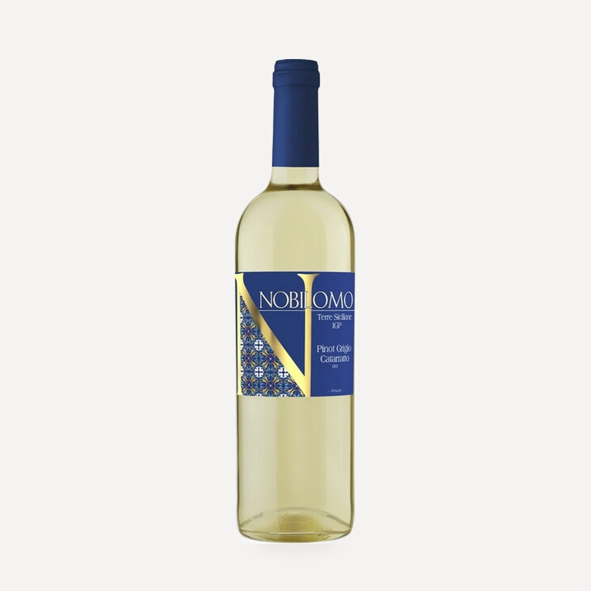 Nobilomo Pinot Grigio Catarratto Terre Siciliane IGP wine — Ermes winery — Dionysus
