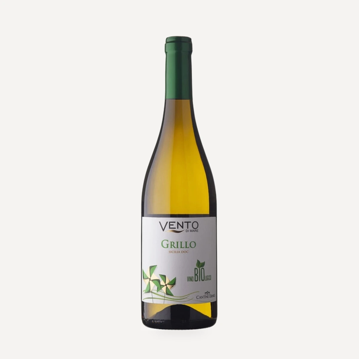 Vento di Mare Grillo Bio Sicilia DOC wine — Ermes winery — Dionysus