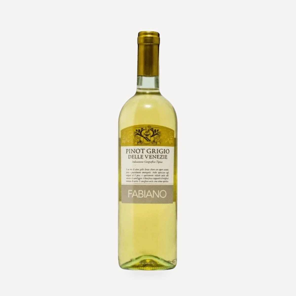 Pinot Grigio delle Venezie DOC wine — Fabiano winery — Dionysus