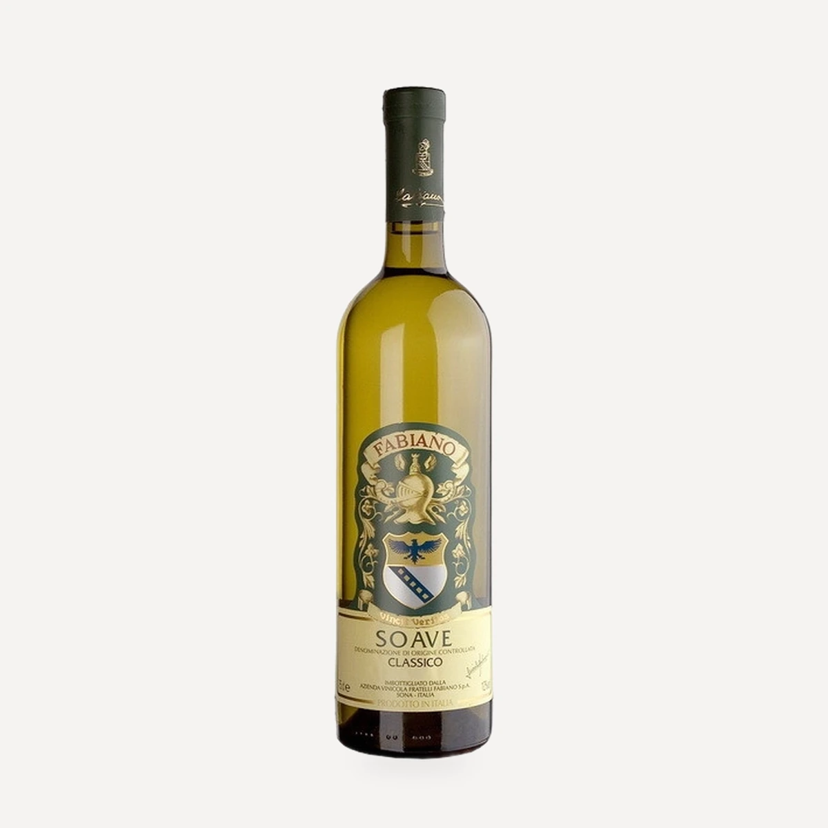 Soave Classico DOC wine — Fabiano winery — Dionysus