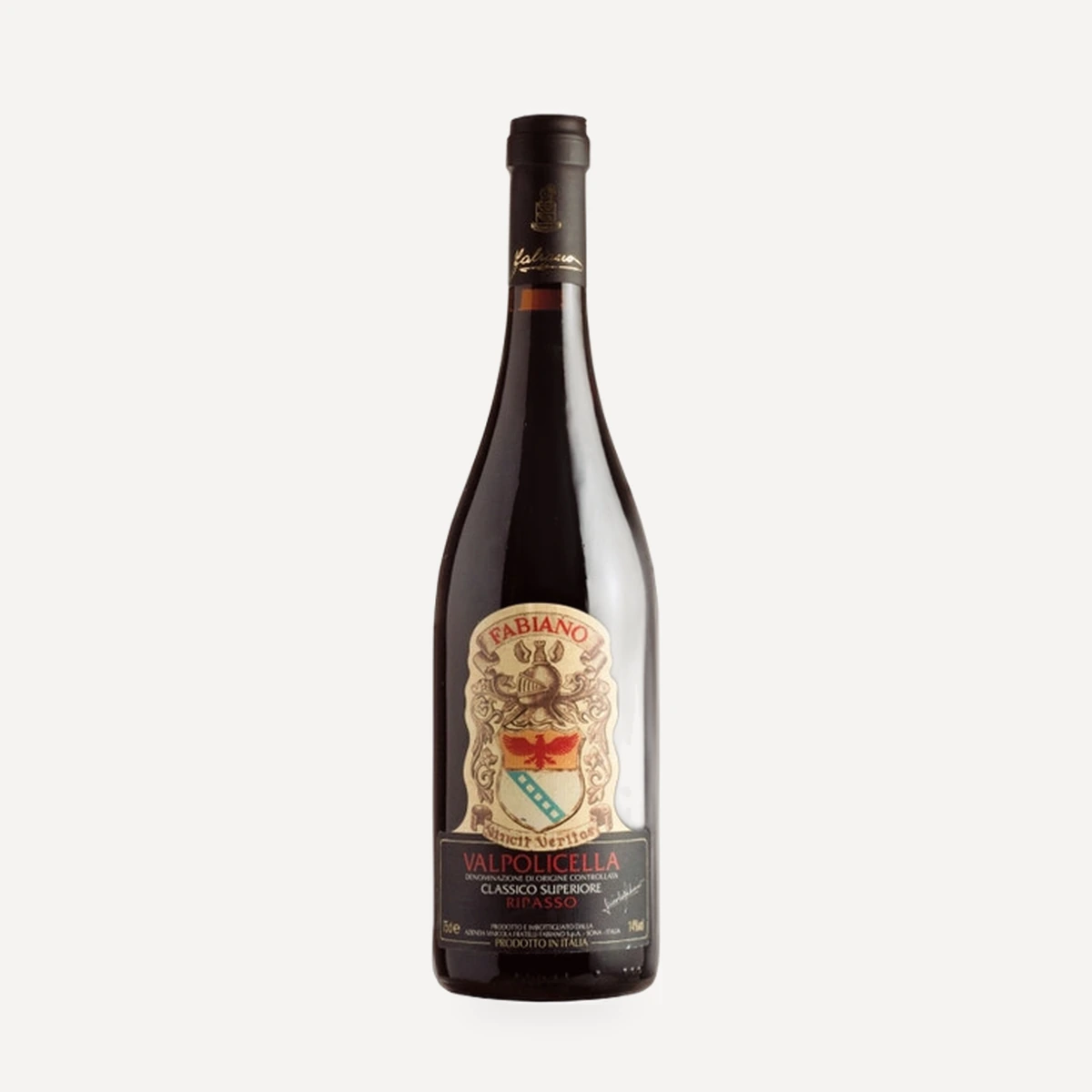 Valpolicella Classico Superiore Ripasso DOC wine — Fabiano winery — Dionysus