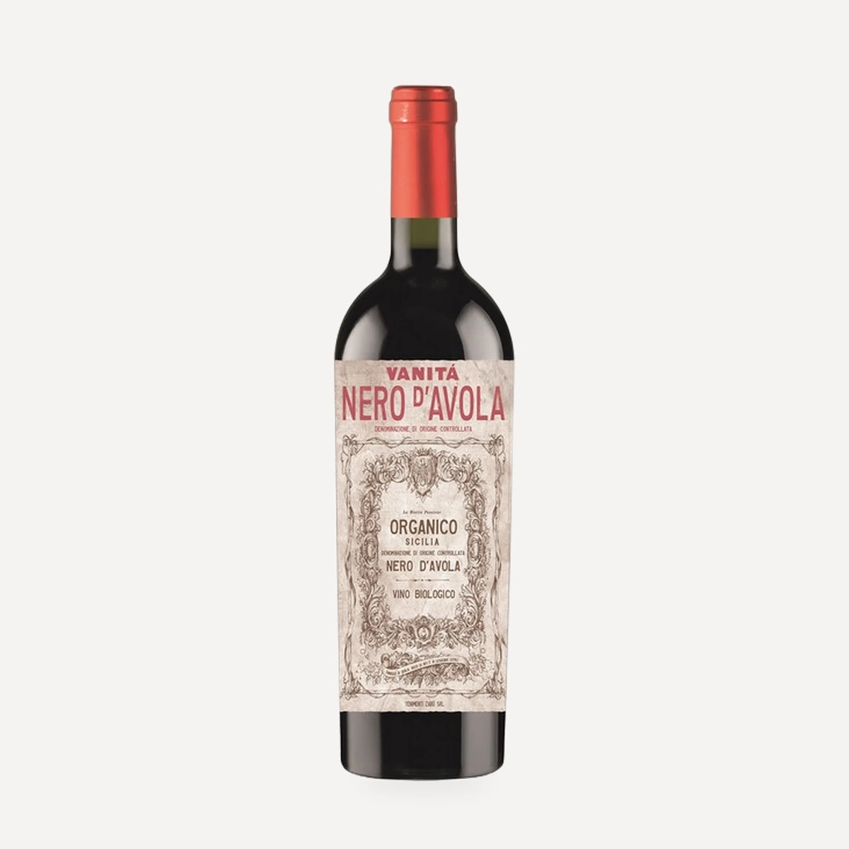 Vanita Nero d'Avola Organico Sicilia DOC wine — Farnese winery — Dionysus
