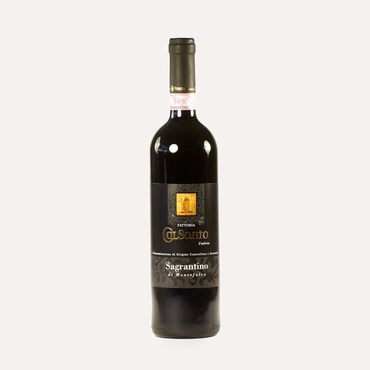 Montefalco Sagrantino DOCG wine — Fattoria Colsanto winery — Dionysus