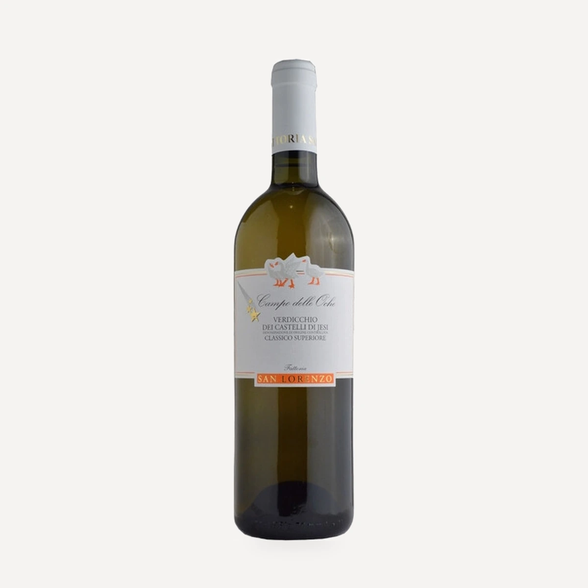 Verdicchio Campo delle Oche Castelli di Jesi Classico Superiore DOC wine — Fattoria San Lorenzo winery — Dionysus