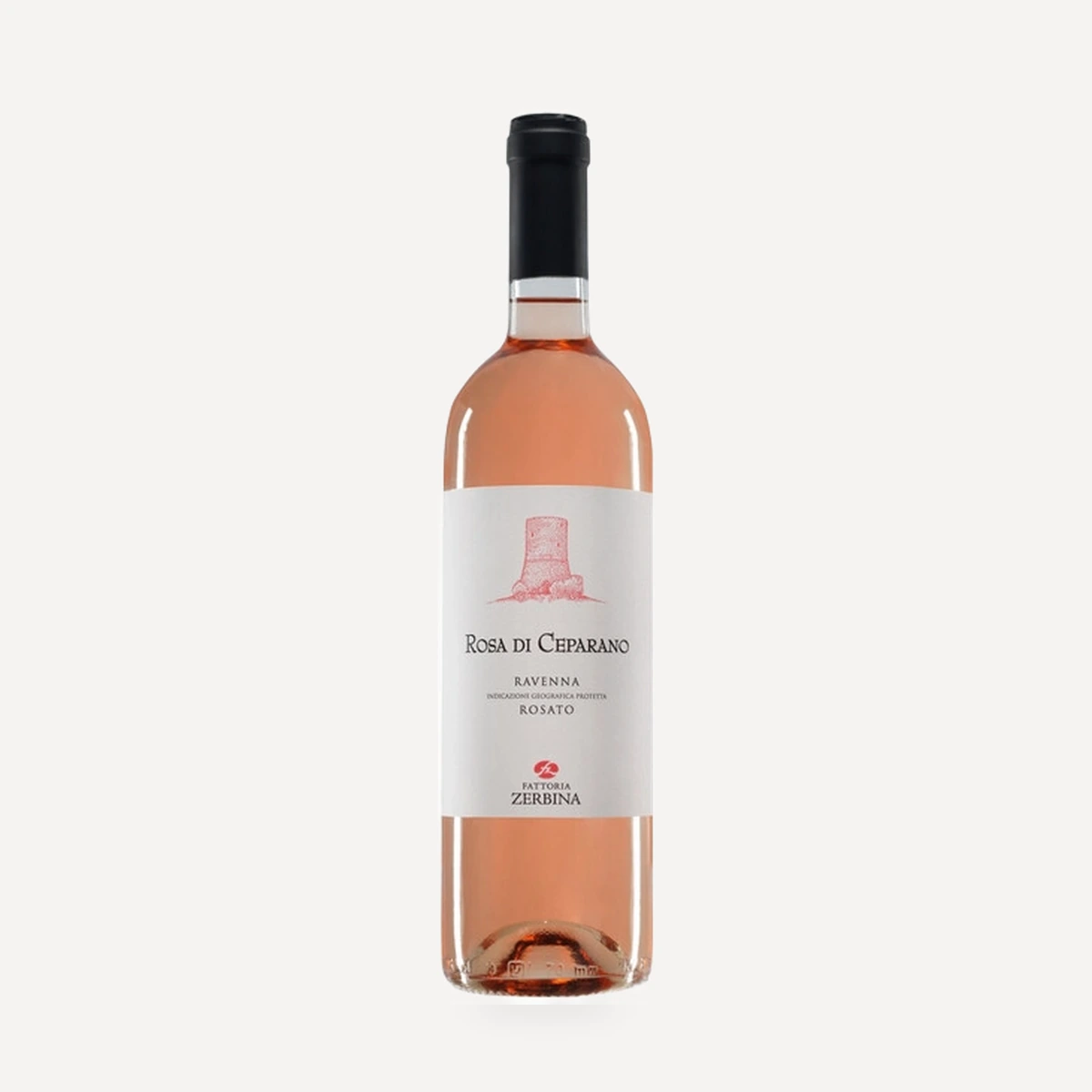 Rosa di Ceparano wine — Fattoria Zerbina winery — Dionysus