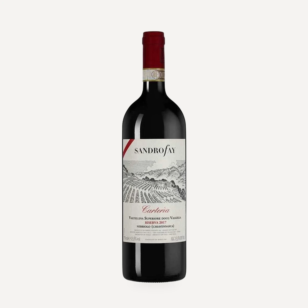 Carteria Valtellina Superiore Valgella Riserva DOCG wine — Fay winery — Dionysus