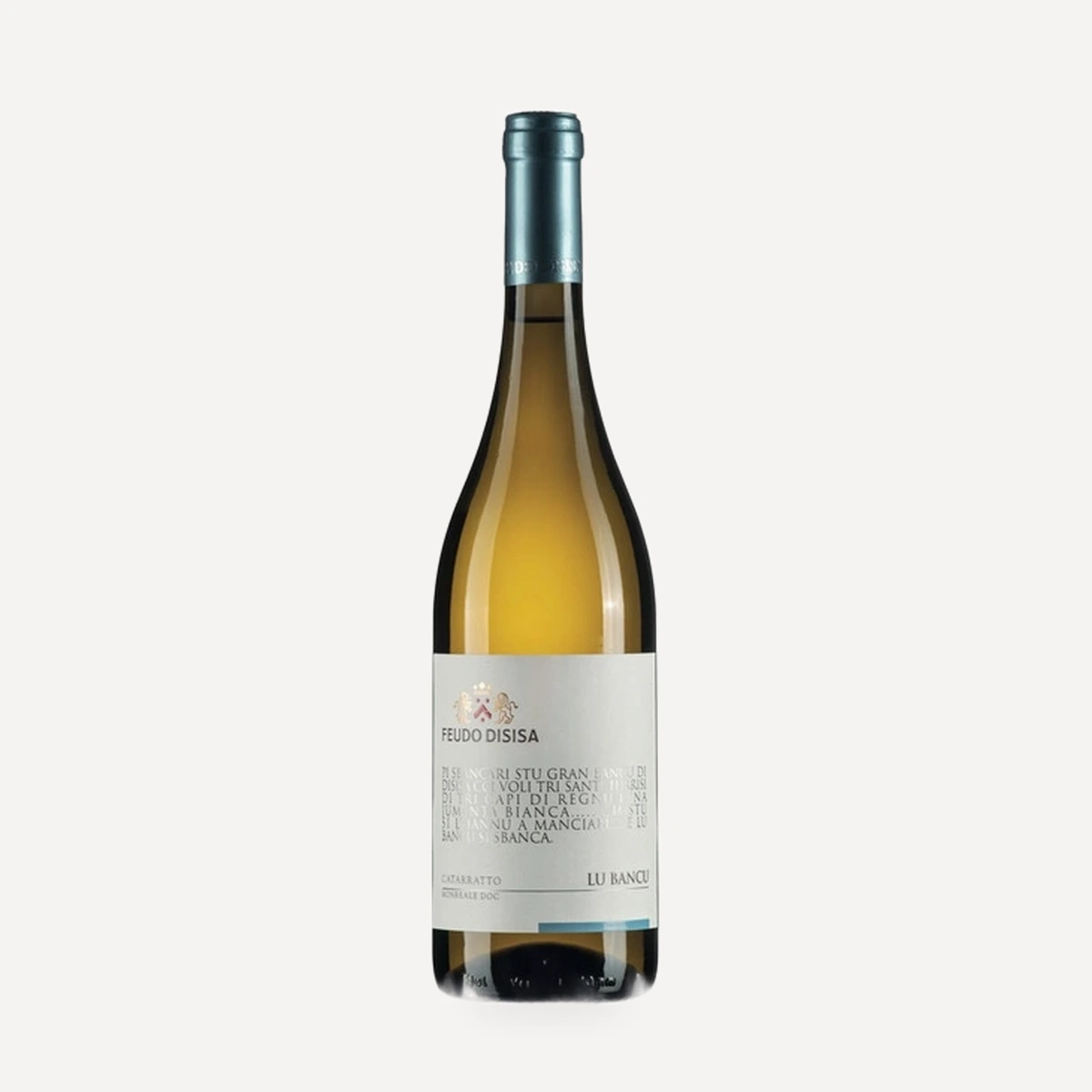 Lu Bancu Monreale DOC wine — Feudo Disisa winery — Dionysus