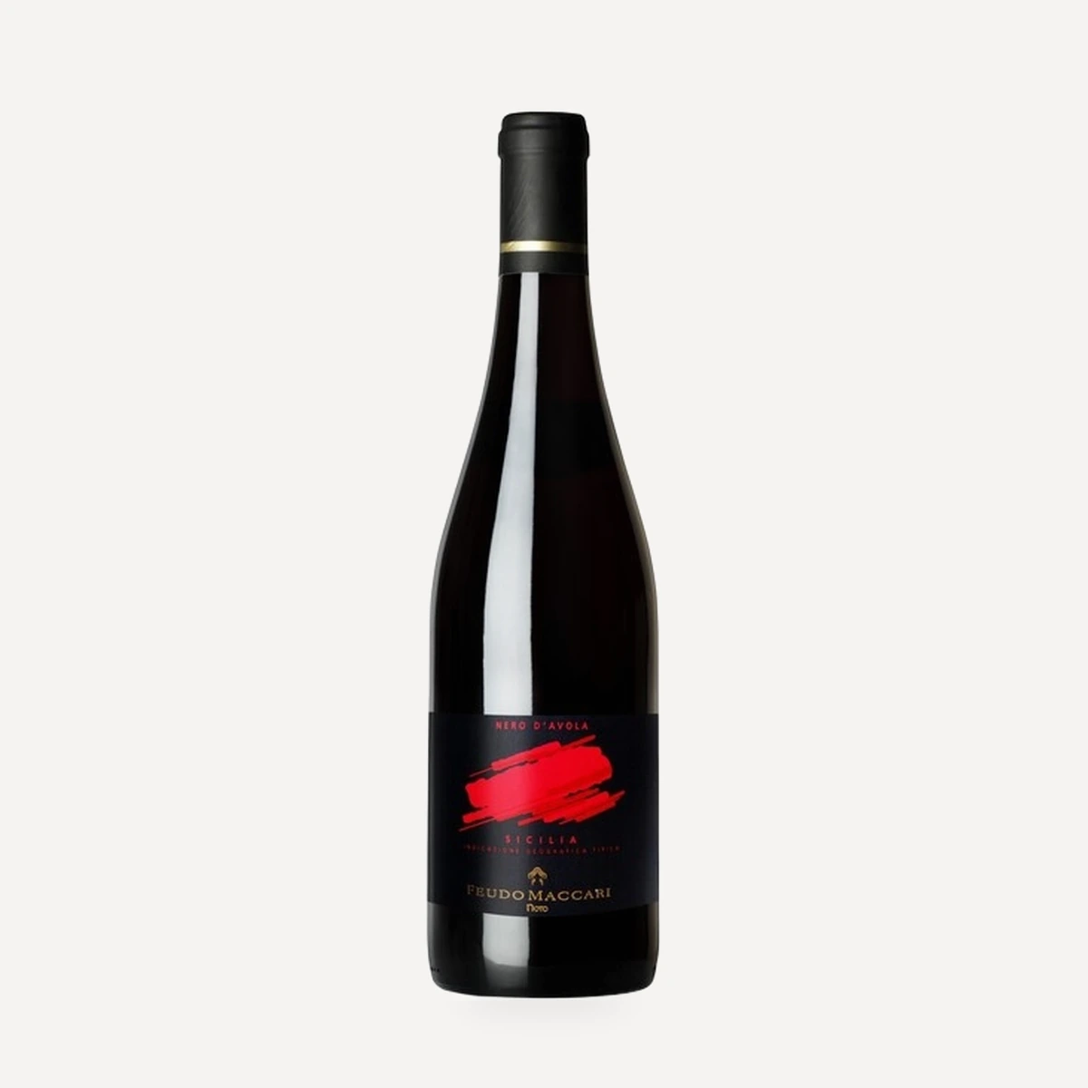 Nero d'Avola Sicilia IGT wine — Feudo Maccari winery — Dionysus