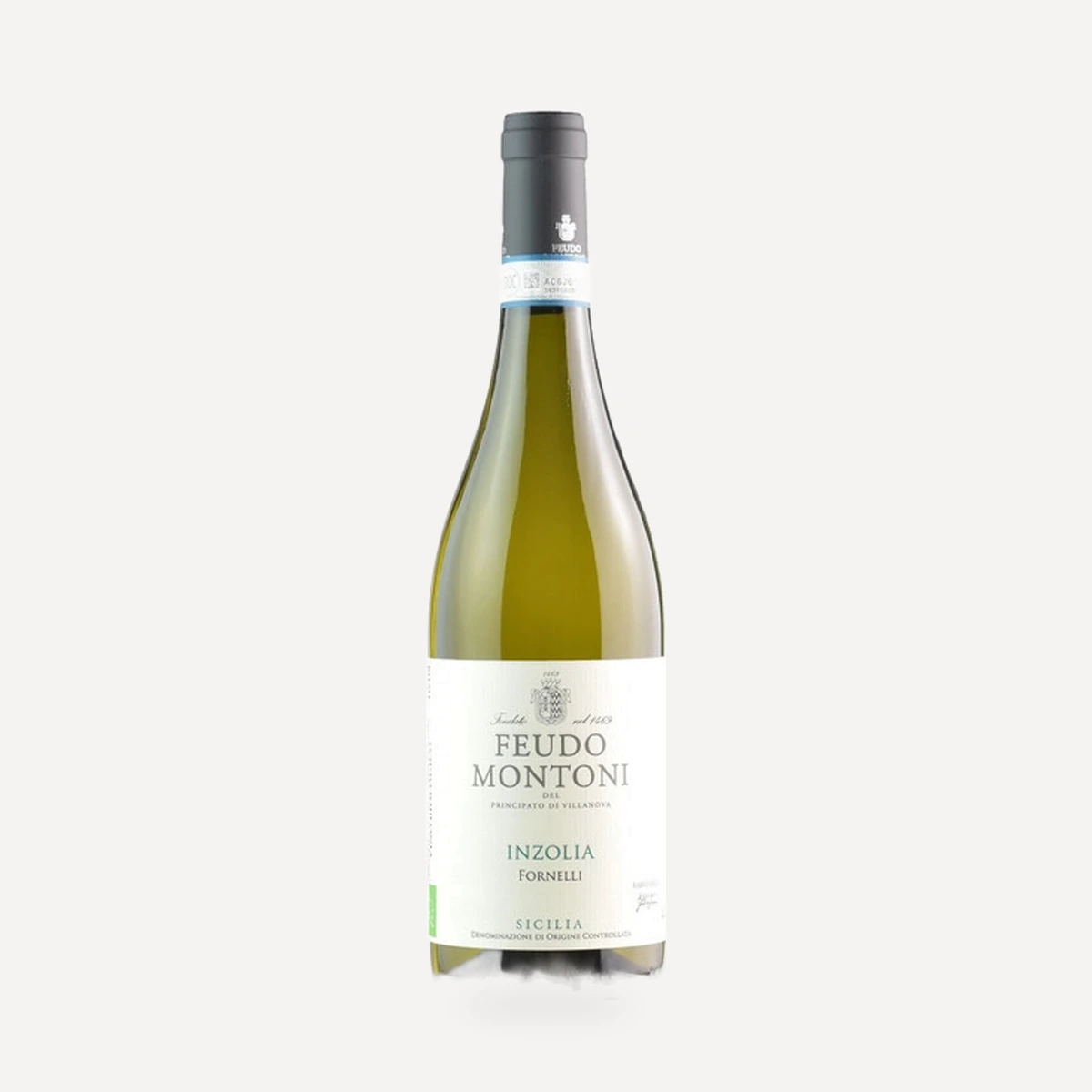 Inzolia dei Fornelli wine — Feudo Montoni winery — Dionysus