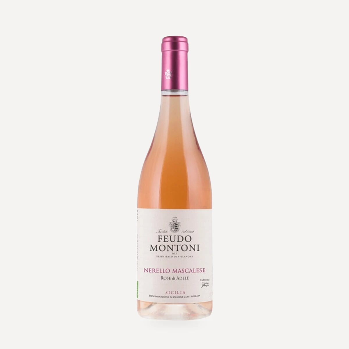 Nerello Mascalese Rosé di Adele wine — Feudo Montoni winery — Dionysus