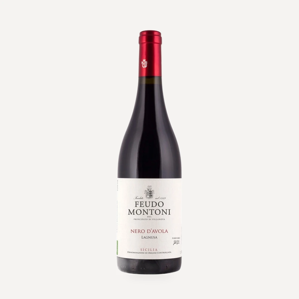 Nero d’Avola Lagnusa wine — Feudo Montoni winery — Dionysus
