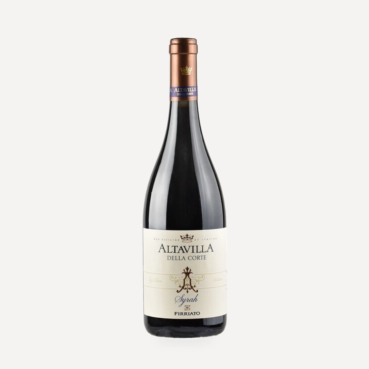 Altavilla della Corte Syrah Terre Siciliane IGT wine — Firriato winery — Dionysus