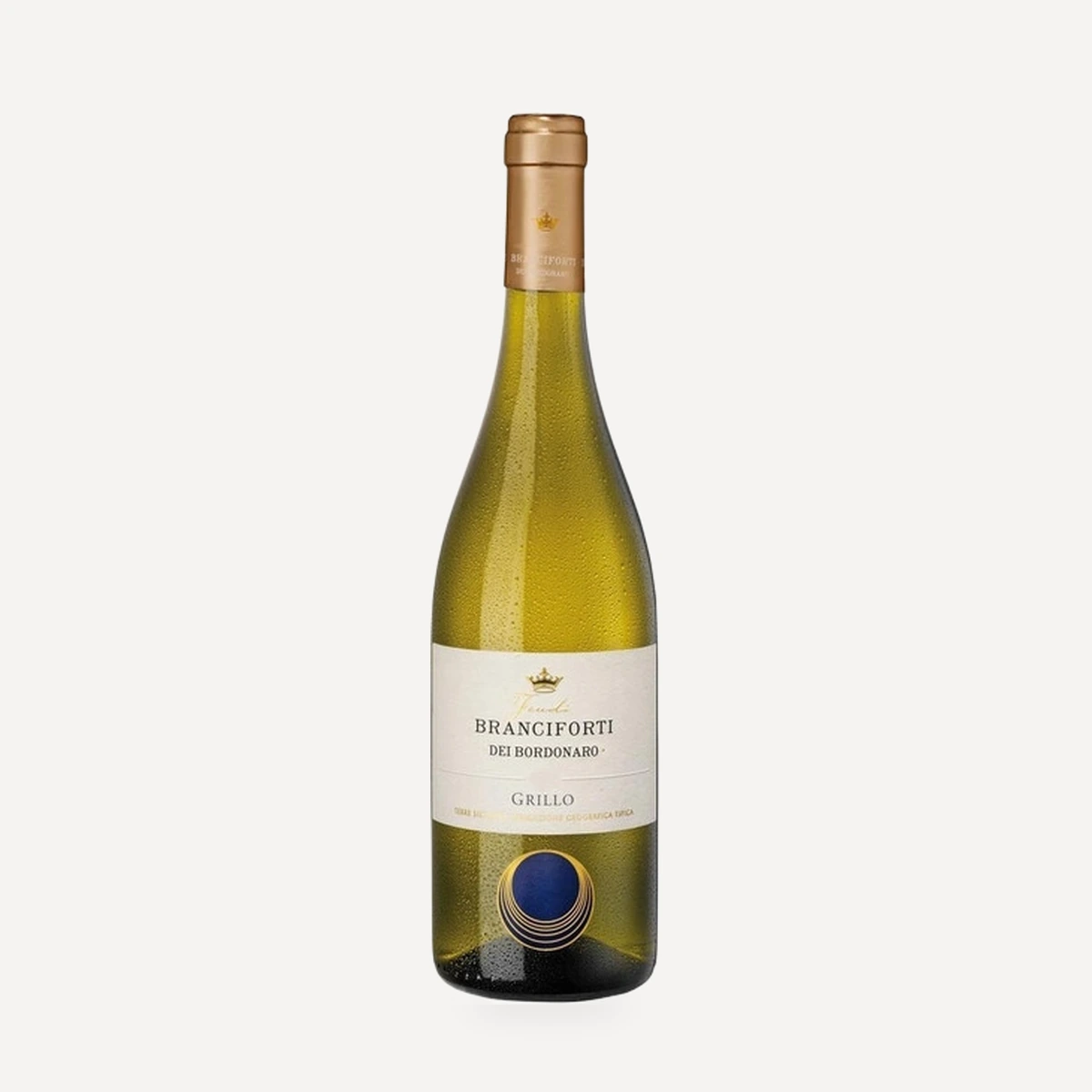 Grillo Terre Siciliane IGT wine — Firriato winery — Dionysus