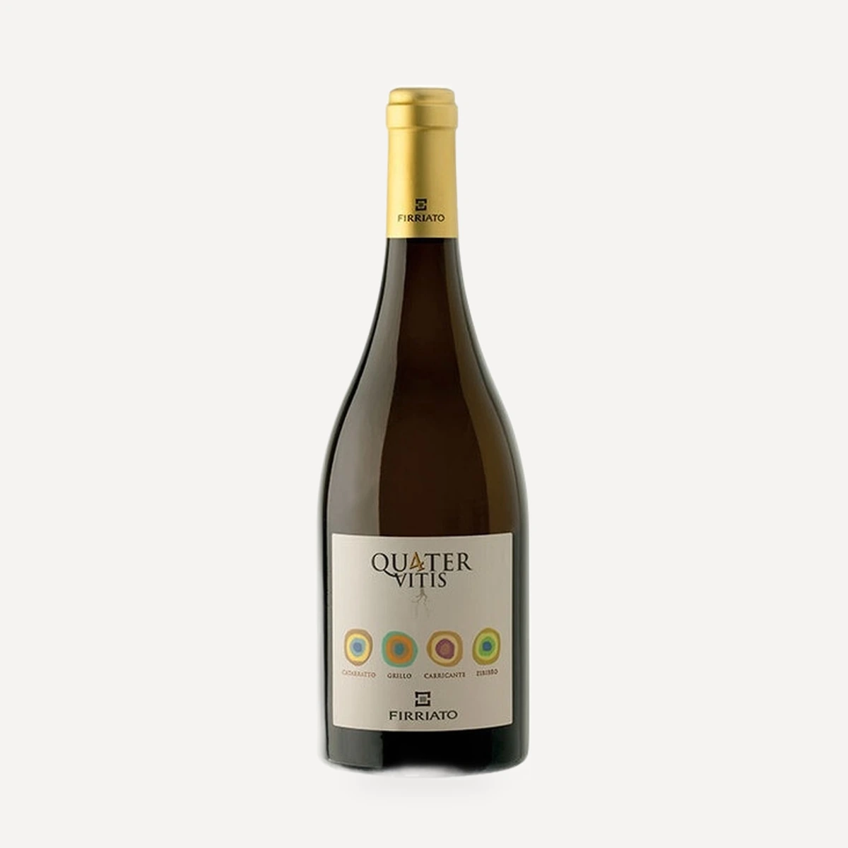 Quater Vitis Bianco Terre Siciliane IGT wine — Firriato winery — Dionysus