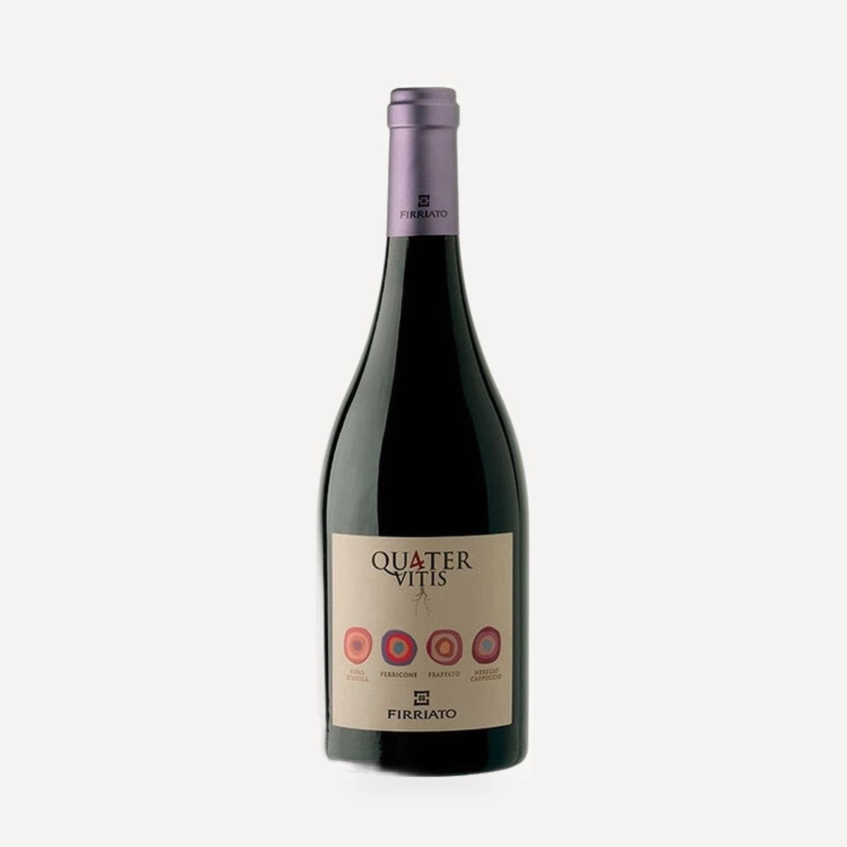 Quater Vitis Rosso Terre Siciliane IGT wine — Firriato winery — Dionysus