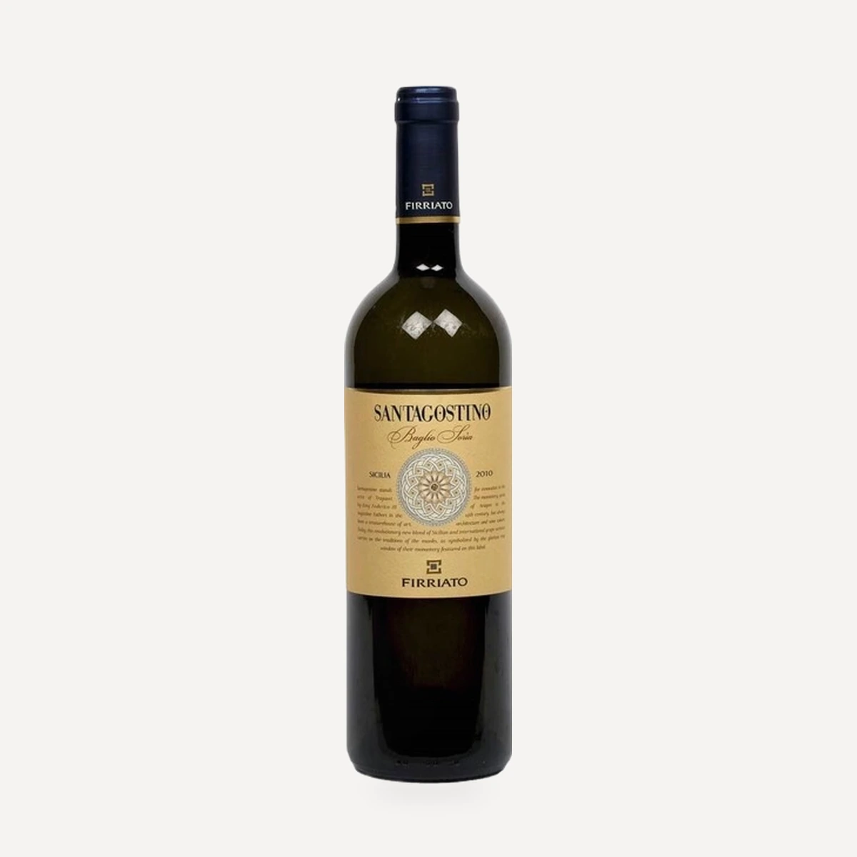 Santagostino Baglio Soria Sicilia IGT wine — Firriato winery — Dionysus