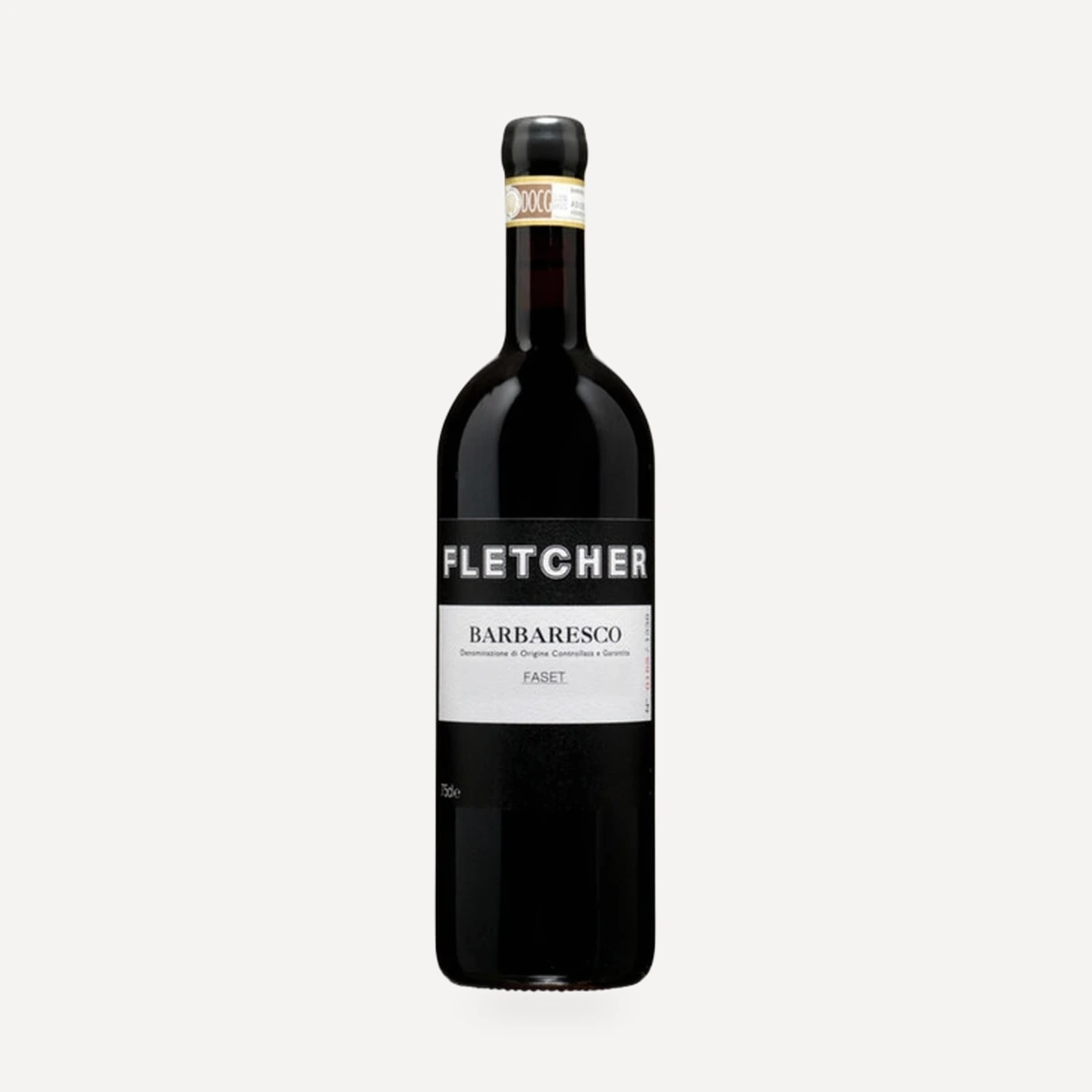 Barbaresco Faset DOCG wine — Fletcher winery — Dionysus