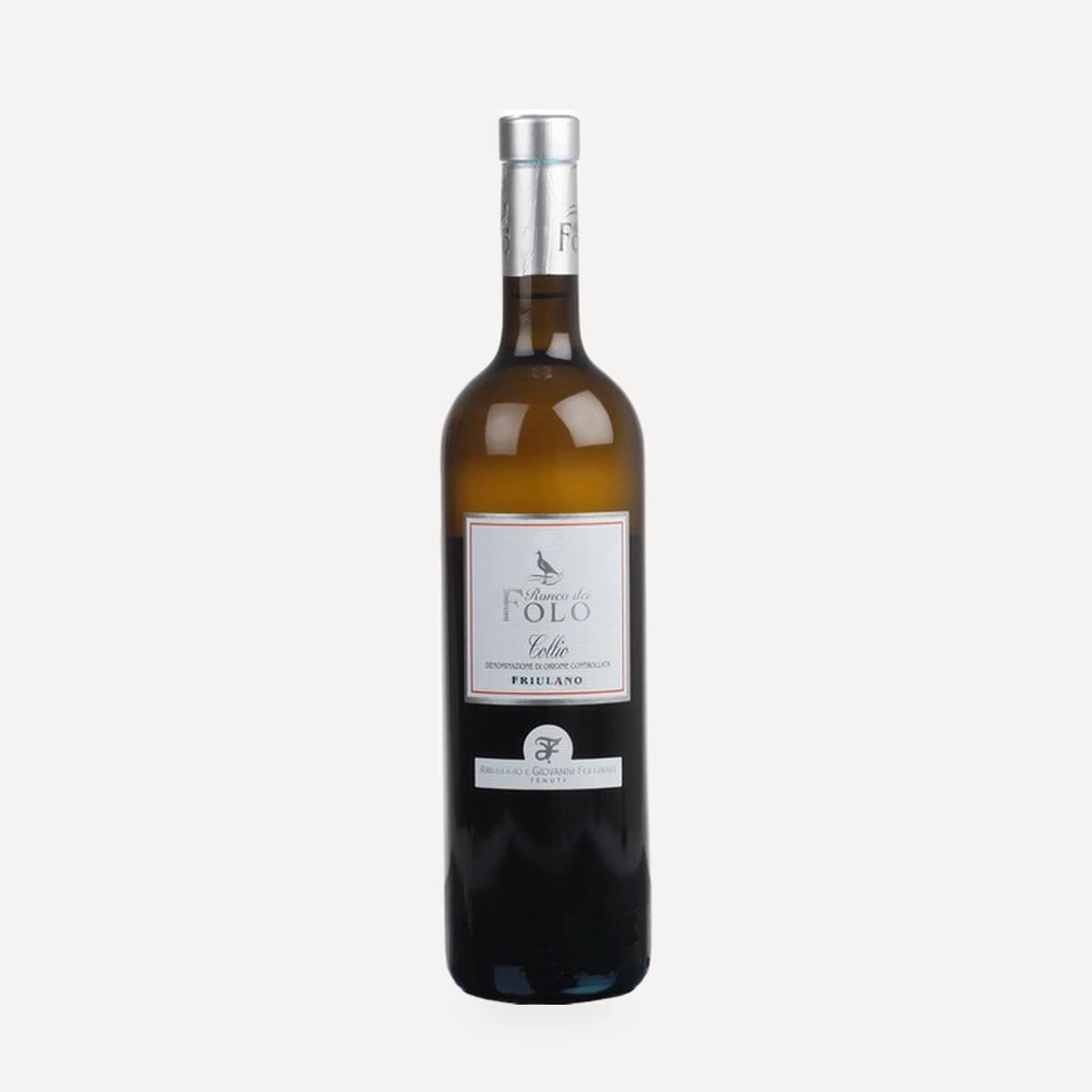 Ronco dei Folo Friulano Collio DOC wine — Folonari winery — Dionysus
