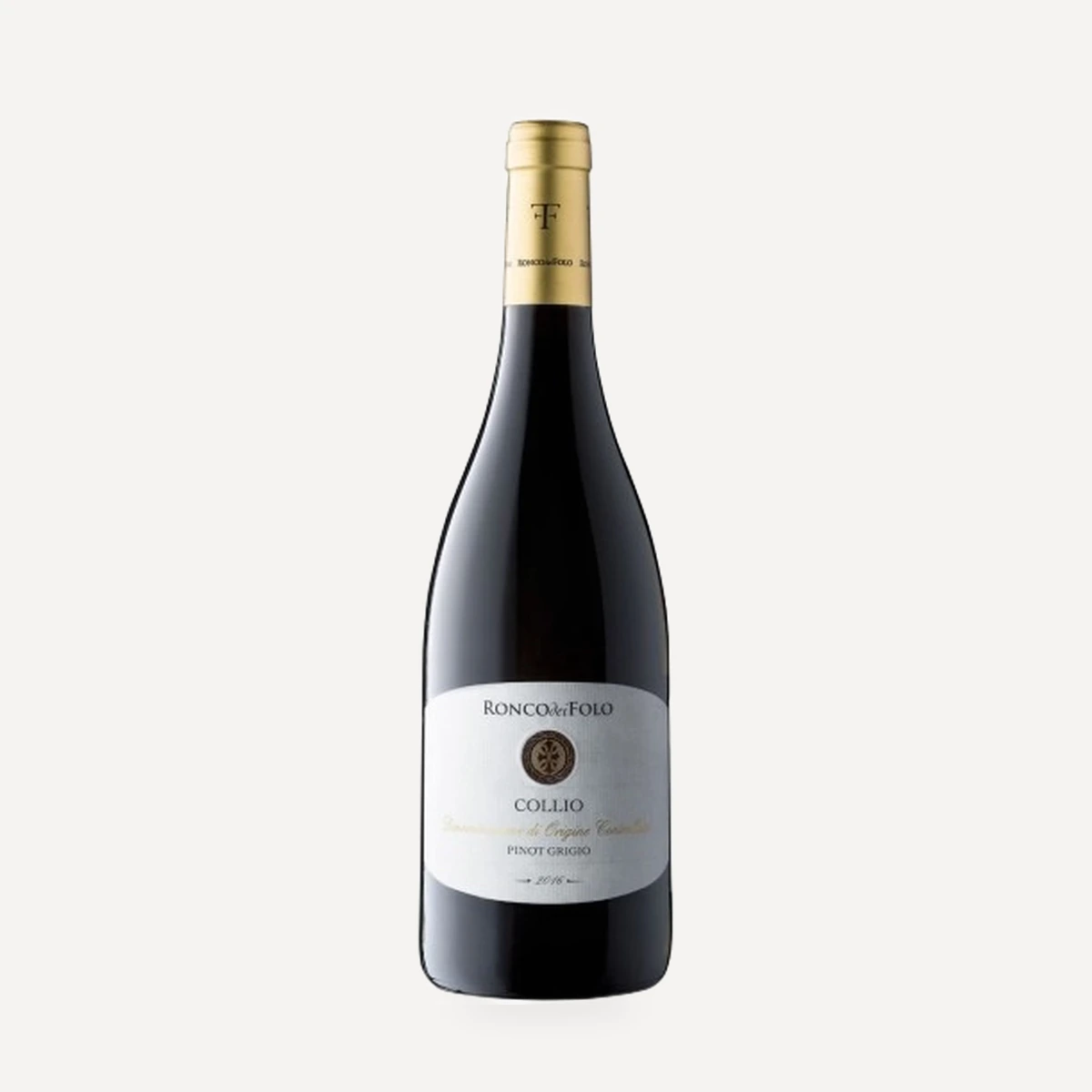 Ronco dei Folo Pinot Grigio Collio DOC wine — Folonari winery — Dionysus