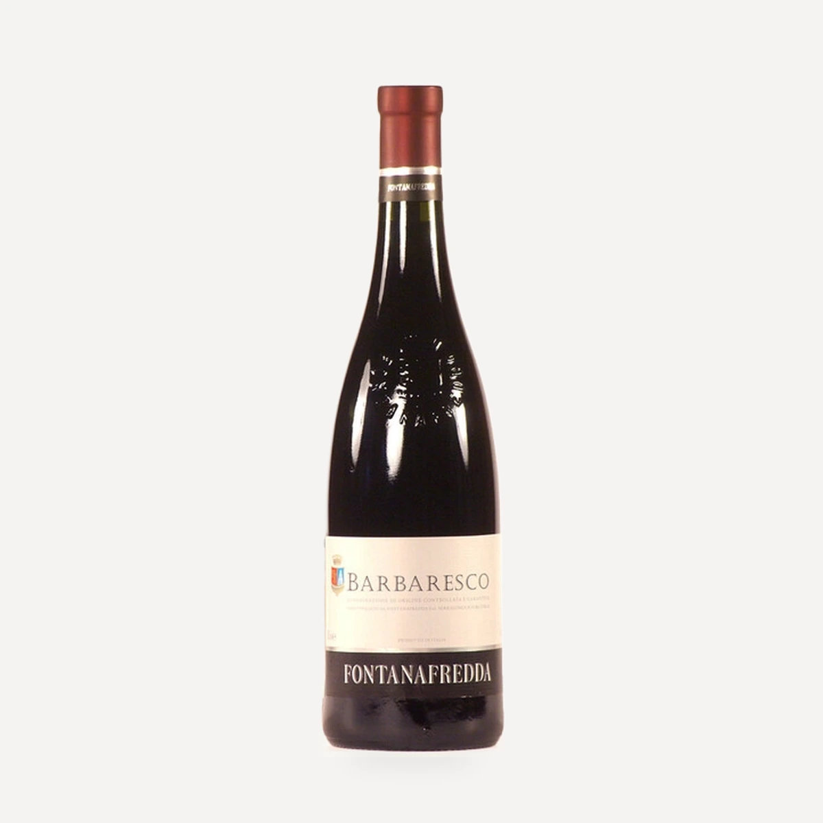 Barbaresco DOCG wine — Fontanafredda winery — Dionysus